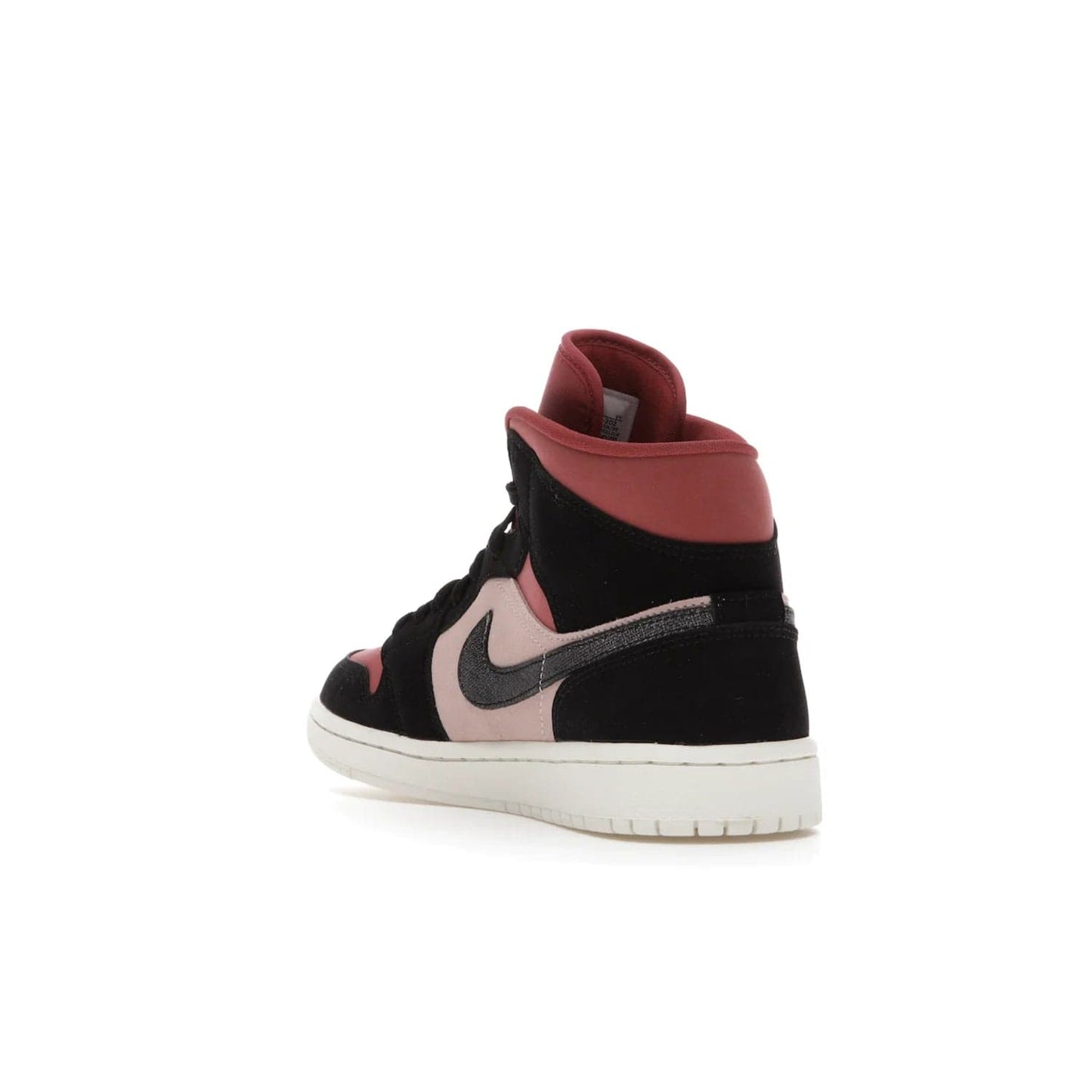 Jordan 1 Mid Canyon Rust (Women's) - Image 25 - Only at www.BallersClubKickz.com - The Air Jordan 1 Mid Canyon Rust for Women (W) is a stylish mid-top sneaker with distressed Nike swooshes and a white rubber cupsole. Featuring a blend of particle beige, canyon rust, sail and black, this versatile design will provide you with amazing comfort and style. Out now, 1st March 2021!
