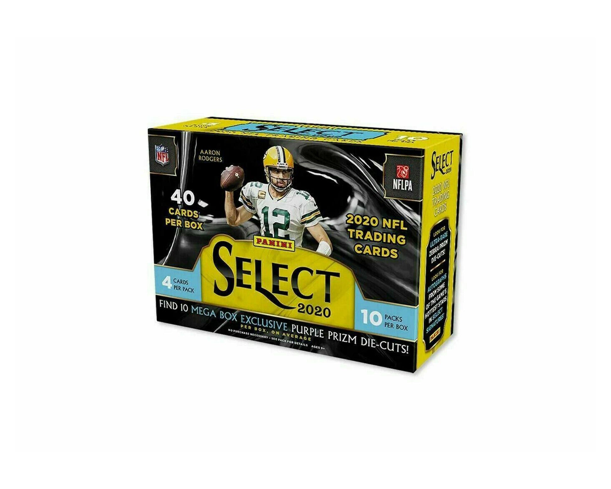 2020 Panini NFL Select Football Trading Card Mega Box - Only at www.BallersClubKickz.com - Panini Select Football has been known as a hobby box only football card set, but 2020 was the first year to break away from that pattern since the Select Football line relaunched in the modern-era. 