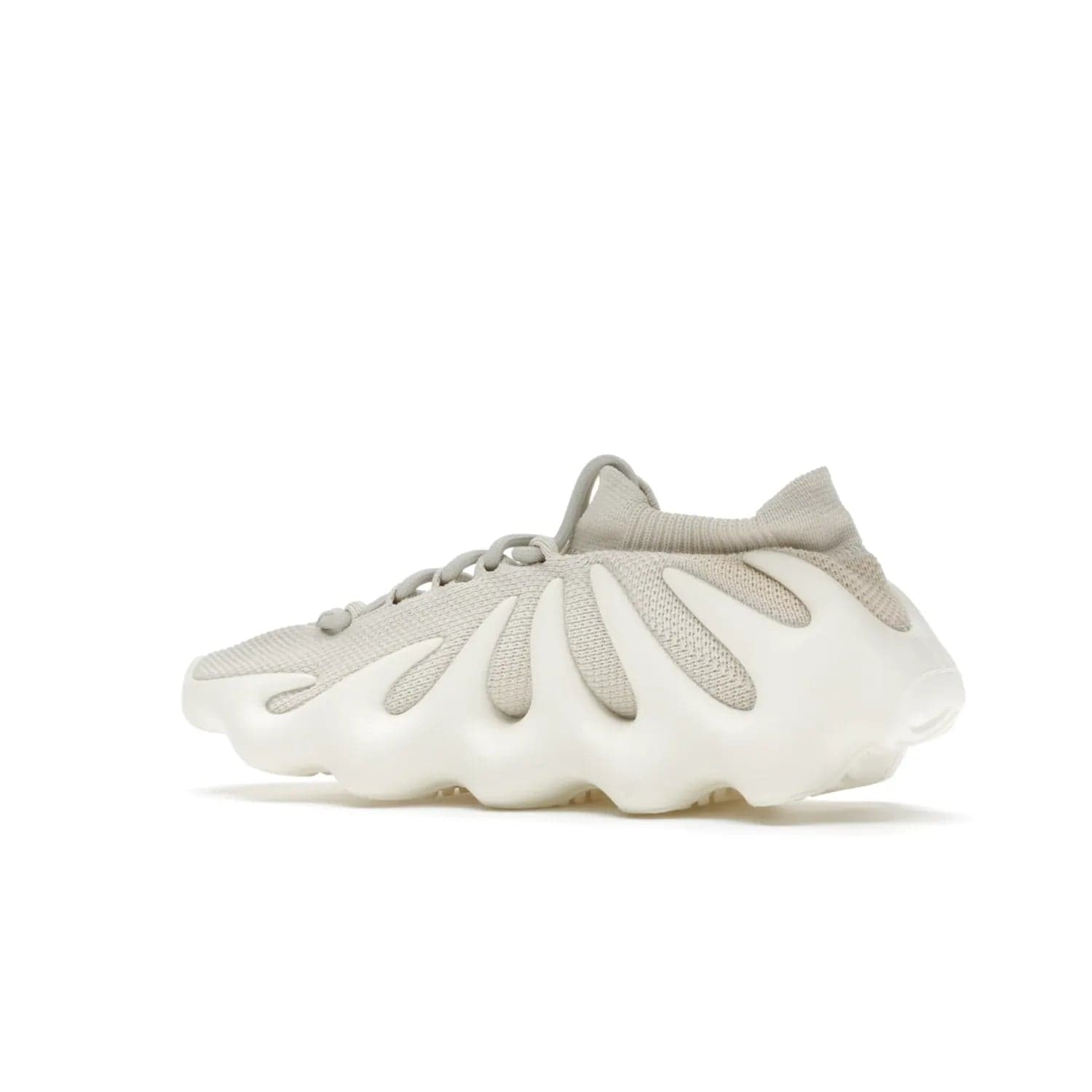 adidas Yeezy 450 Cloud White - Image 22 - Only at www.BallersClubKickz.com - Experience the future with the adidas Yeezy 450 Cloud White. A two-piece design featuring an extreme foam sole and mesh upper, this silhouette is expected to release in March 2021. Get your hands on this striking Cloud White/Cloud White colorway and stand out in the crowd.