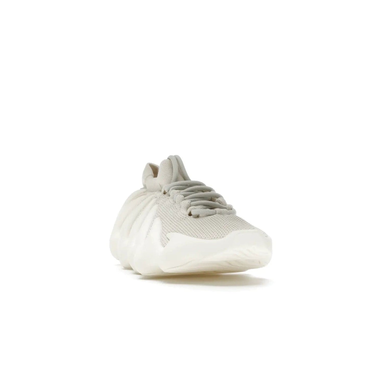 adidas Yeezy 450 Cloud White - Image 8 - Only at www.BallersClubKickz.com - Experience the future with the adidas Yeezy 450 Cloud White. A two-piece design featuring an extreme foam sole and mesh upper, this silhouette is expected to release in March 2021. Get your hands on this striking Cloud White/Cloud White colorway and stand out in the crowd.