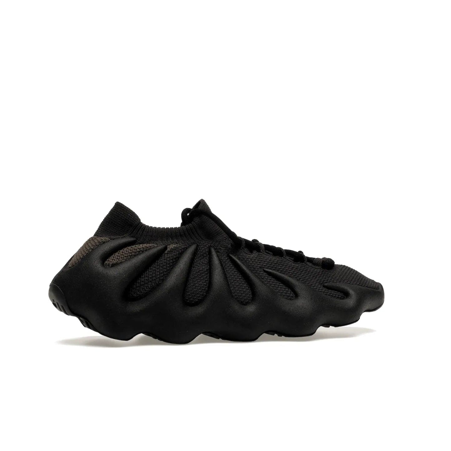 adidas Yeezy 450 Dark Slate - Image 35 - Only at www.BallersClubKickz.com - Step into the world of adidas and experience the comfort of the Yeezy 450 Dark Slate. A two-piece design featuring a monochromatic sock-like Primeknit upper and Dark Slate foam sole. Finished with thick rope laces for added texture and style.
