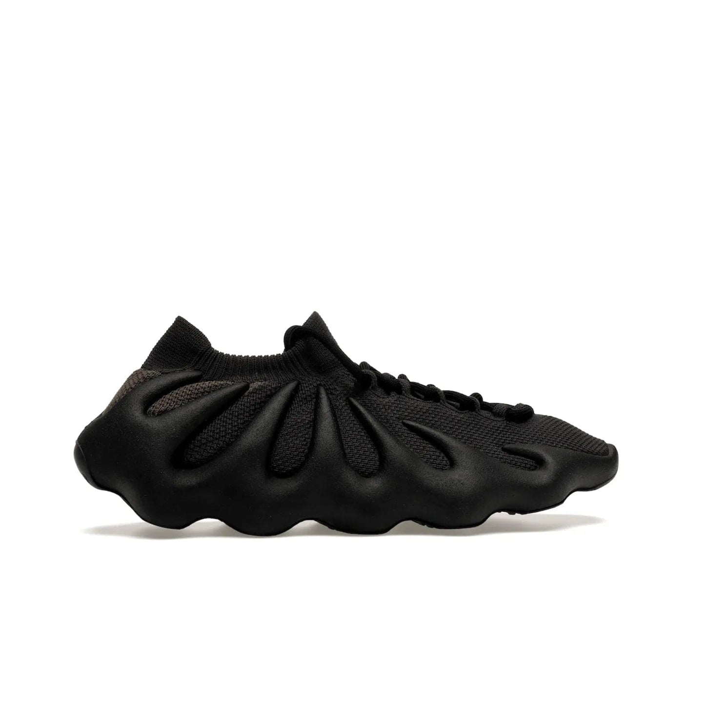 adidas Yeezy 450 Dark Slate - Image 36 - Only at www.BallersClubKickz.com - Step into the world of adidas and experience the comfort of the Yeezy 450 Dark Slate. A two-piece design featuring a monochromatic sock-like Primeknit upper and Dark Slate foam sole. Finished with thick rope laces for added texture and style.