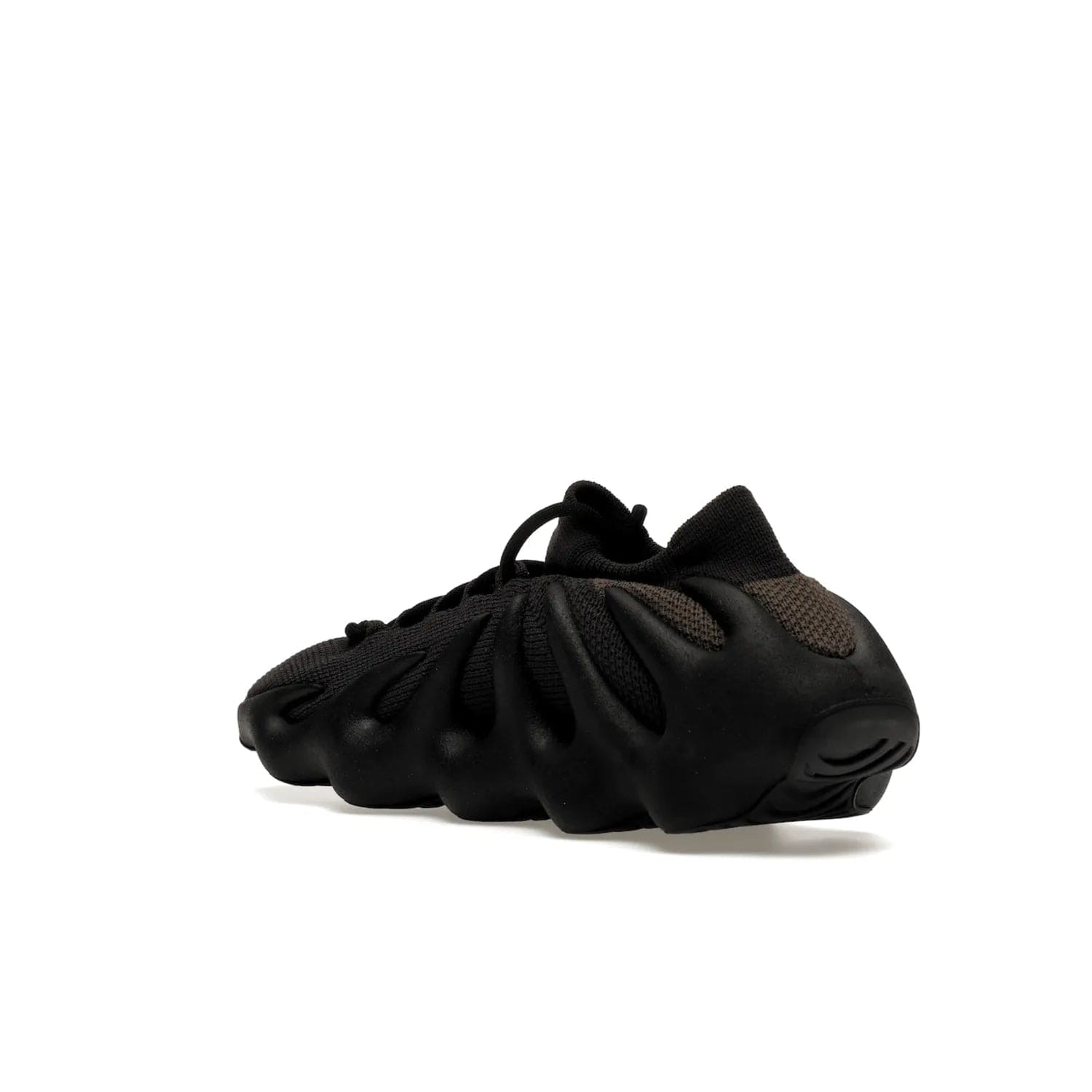adidas Yeezy 450 Dark Slate - Image 24 - Only at www.BallersClubKickz.com - Step into the world of adidas and experience the comfort of the Yeezy 450 Dark Slate. A two-piece design featuring a monochromatic sock-like Primeknit upper and Dark Slate foam sole. Finished with thick rope laces for added texture and style.