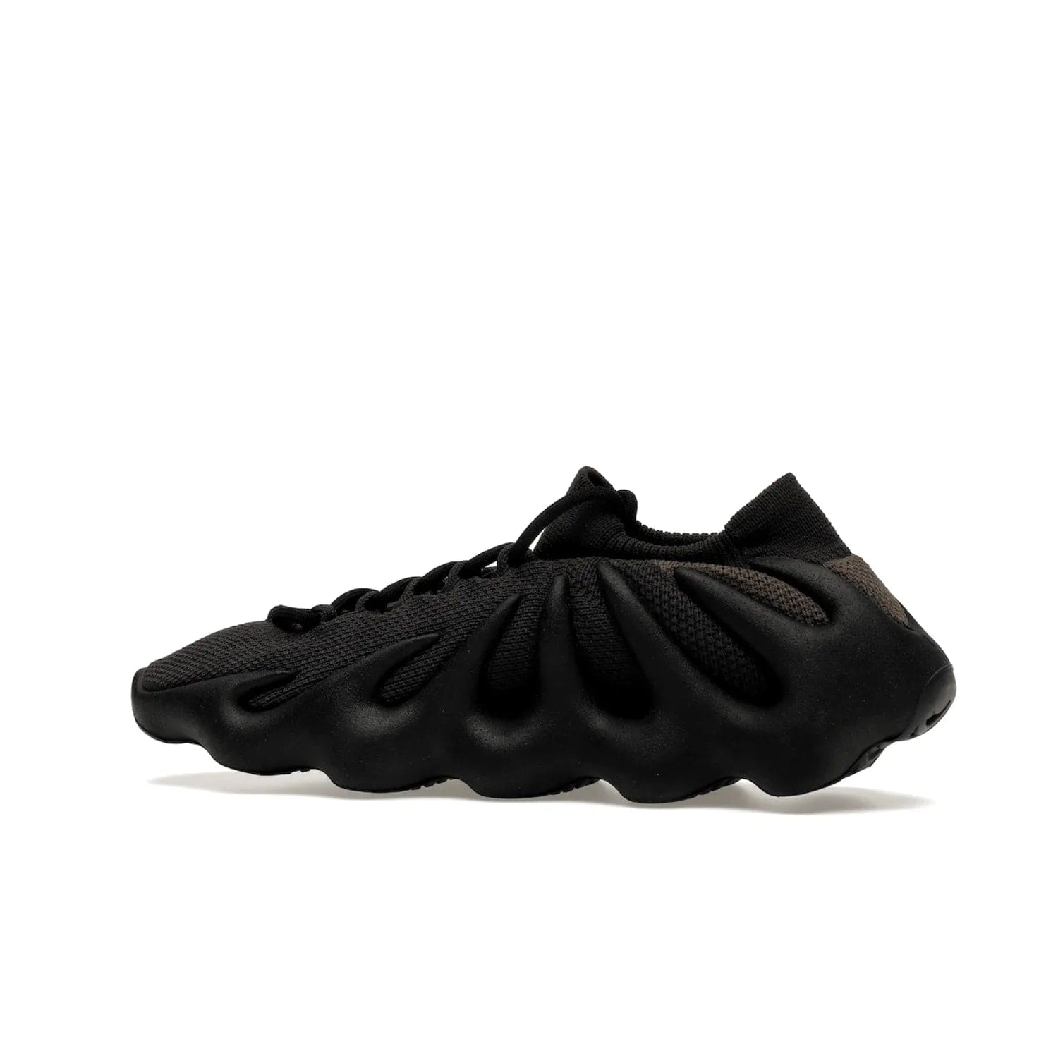 adidas Yeezy 450 Dark Slate - Image 21 - Only at www.BallersClubKickz.com - Step into the world of adidas and experience the comfort of the Yeezy 450 Dark Slate. A two-piece design featuring a monochromatic sock-like Primeknit upper and Dark Slate foam sole. Finished with thick rope laces for added texture and style.