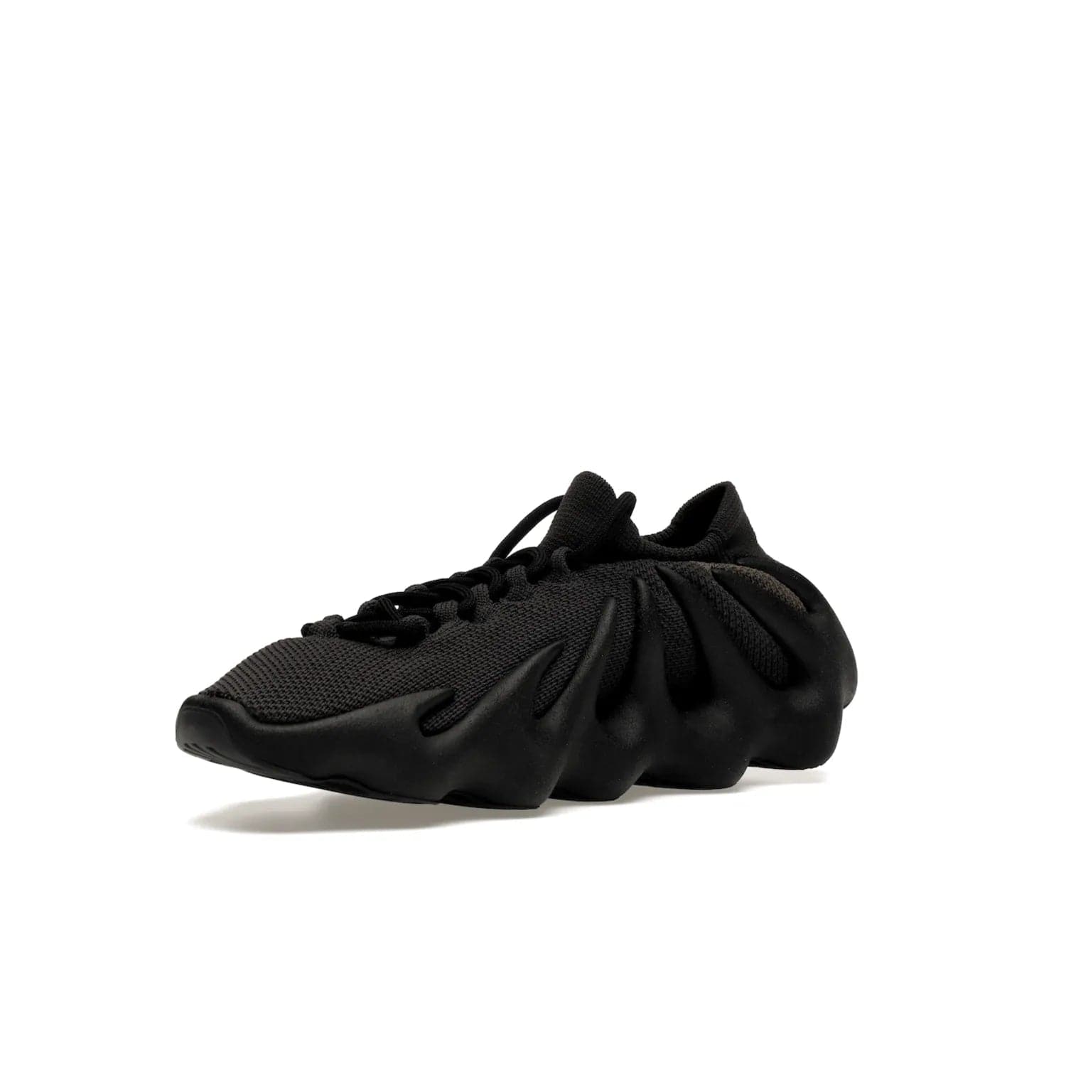 adidas Yeezy 450 Dark Slate - Image 15 - Only at www.BallersClubKickz.com - Step into the world of adidas and experience the comfort of the Yeezy 450 Dark Slate. A two-piece design featuring a monochromatic sock-like Primeknit upper and Dark Slate foam sole. Finished with thick rope laces for added texture and style.