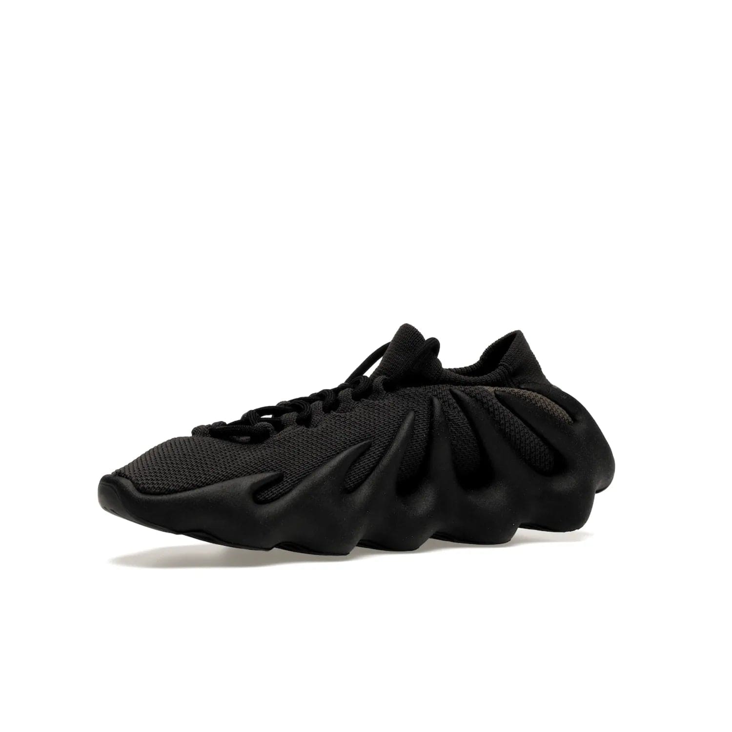 adidas Yeezy 450 Dark Slate - Image 16 - Only at www.BallersClubKickz.com - Step into the world of adidas and experience the comfort of the Yeezy 450 Dark Slate. A two-piece design featuring a monochromatic sock-like Primeknit upper and Dark Slate foam sole. Finished with thick rope laces for added texture and style.