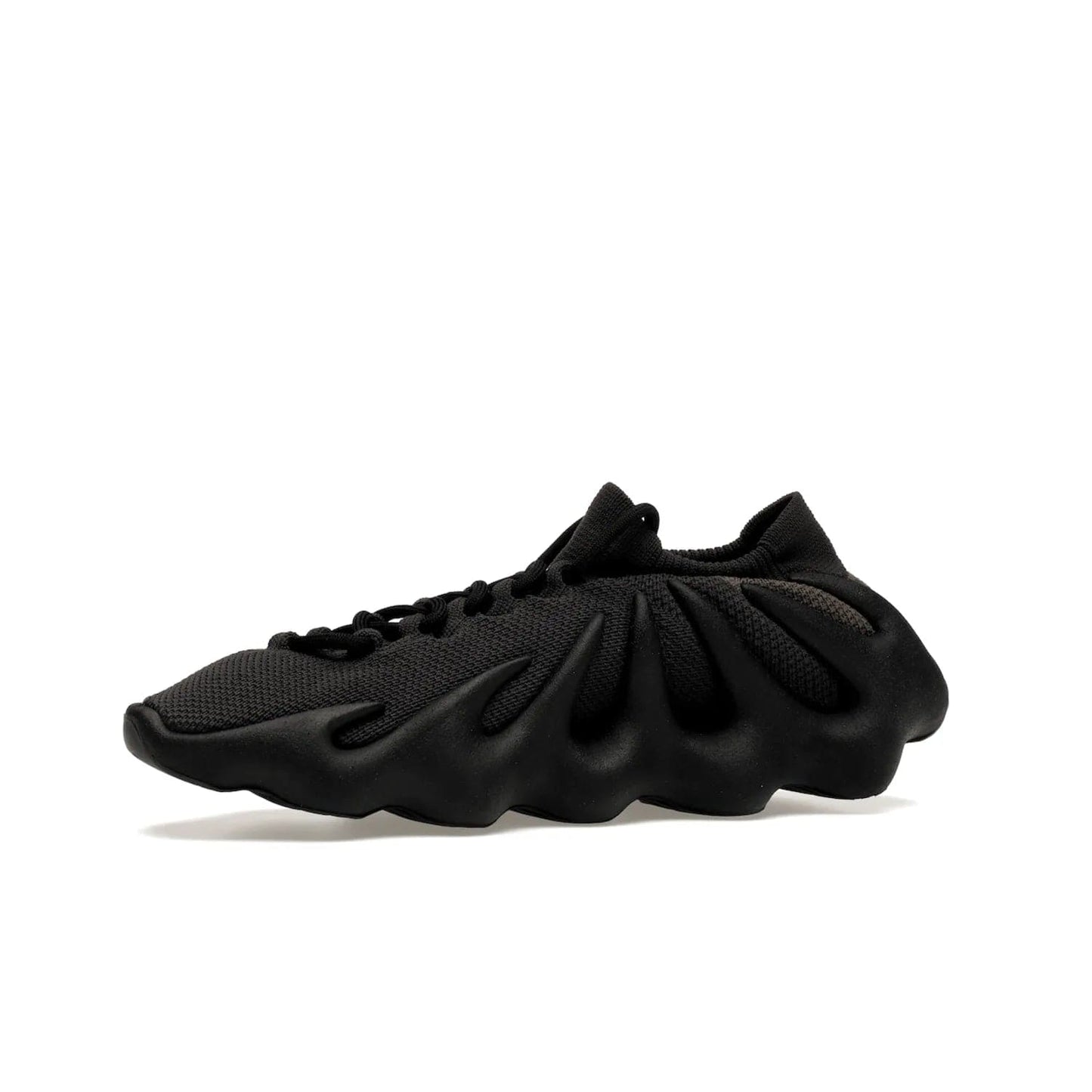adidas Yeezy 450 Dark Slate - Image 17 - Only at www.BallersClubKickz.com - Step into the world of adidas and experience the comfort of the Yeezy 450 Dark Slate. A two-piece design featuring a monochromatic sock-like Primeknit upper and Dark Slate foam sole. Finished with thick rope laces for added texture and style.