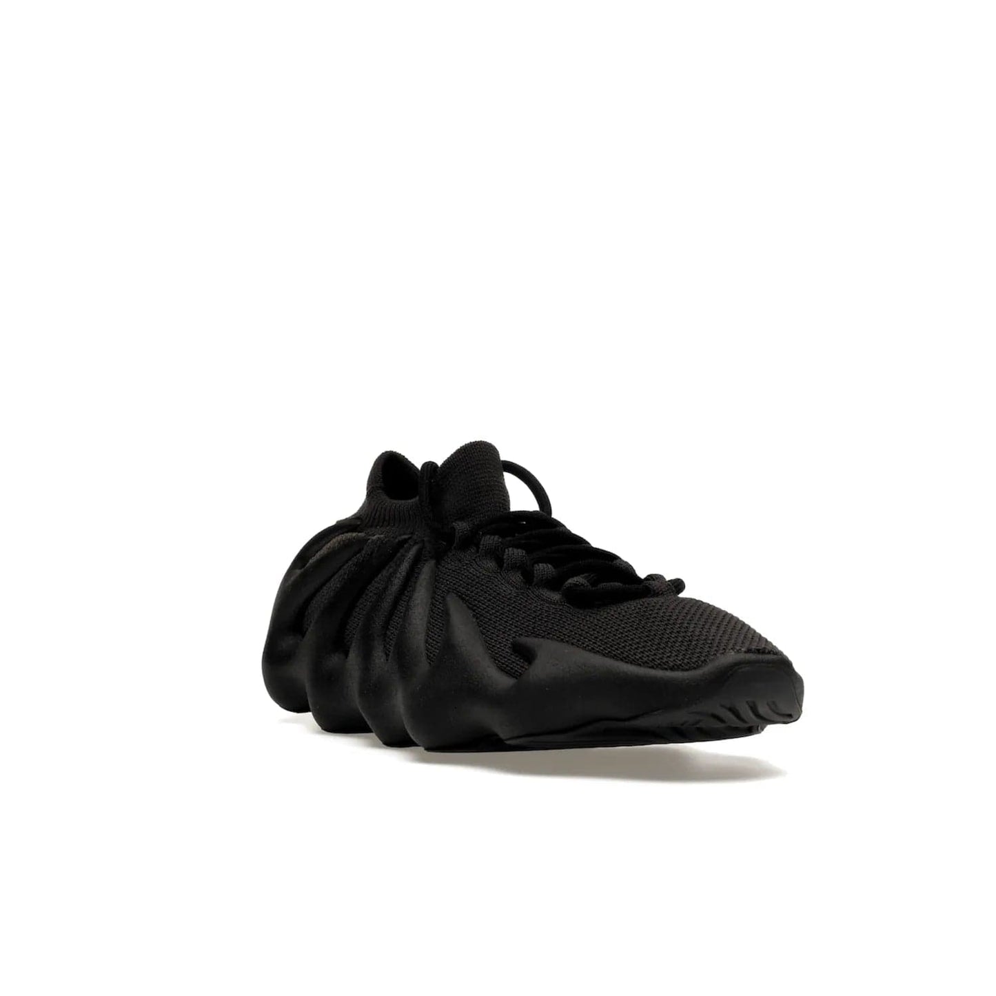adidas Yeezy 450 Dark Slate - Image 7 - Only at www.BallersClubKickz.com - Step into the world of adidas and experience the comfort of the Yeezy 450 Dark Slate. A two-piece design featuring a monochromatic sock-like Primeknit upper and Dark Slate foam sole. Finished with thick rope laces for added texture and style.