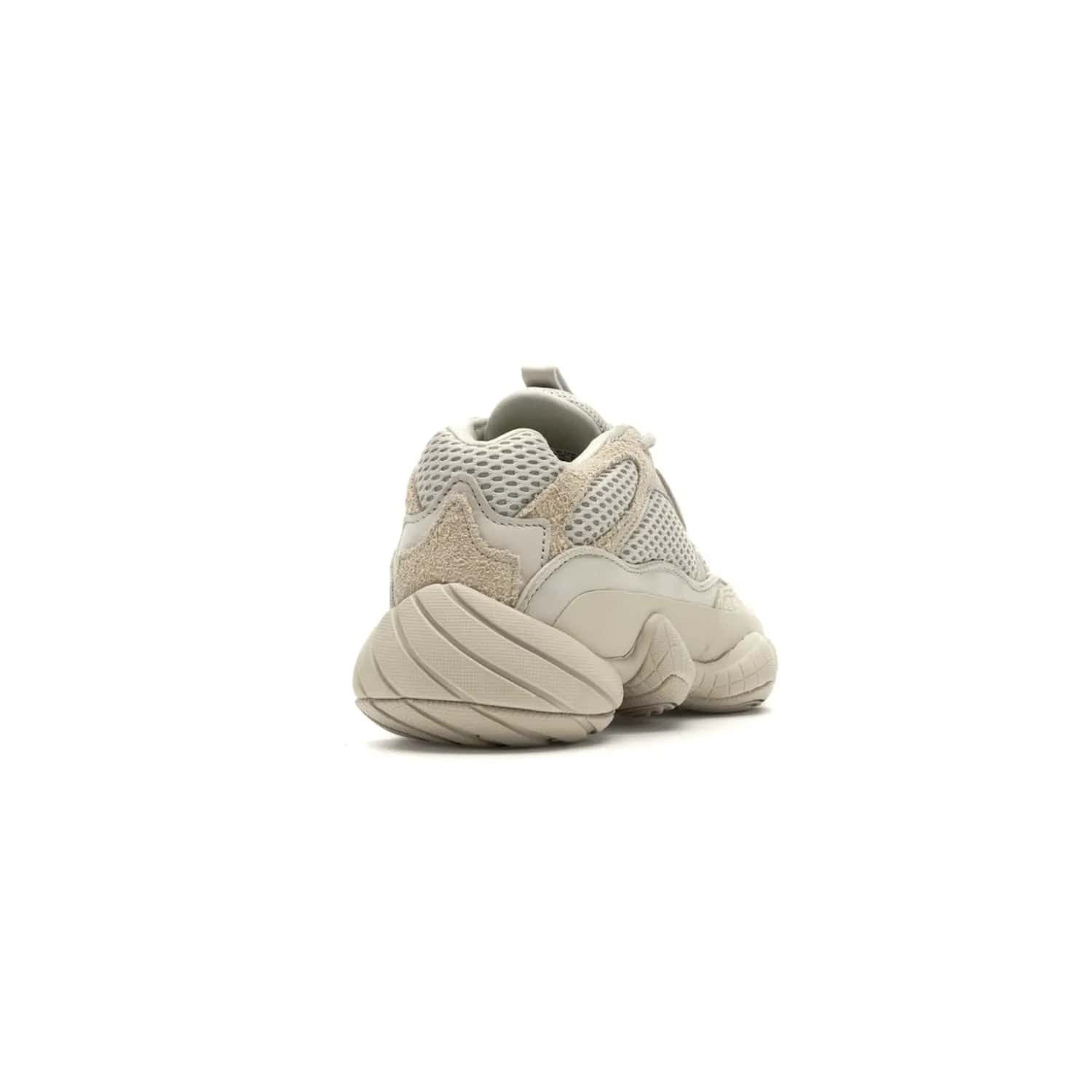 adidas Yeezy 500 Blush - Image 30 - Only at www.BallersClubKickz.com - Step up your sneaker game with the Adidas Yeezy 500 Blush. Monochromatic pale pink palette, hiking-inspired suede/mesh construction, plus adiPRENE sole for comfort and performance. Get the Adidas Yeezy 500 and experience true style and comfort.