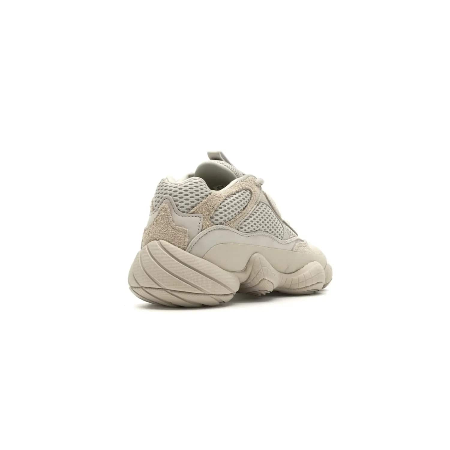 adidas Yeezy 500 Blush - Image 31 - Only at www.BallersClubKickz.com - Step up your sneaker game with the Adidas Yeezy 500 Blush. Monochromatic pale pink palette, hiking-inspired suede/mesh construction, plus adiPRENE sole for comfort and performance. Get the Adidas Yeezy 500 and experience true style and comfort.