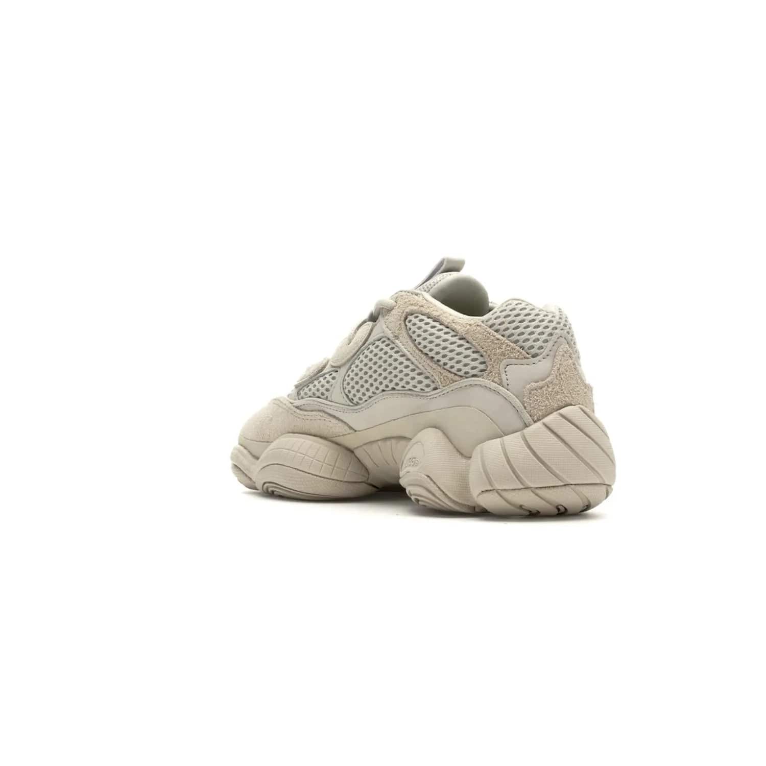 adidas Yeezy 500 Blush - Image 24 - Only at www.BallersClubKickz.com - Step up your sneaker game with the Adidas Yeezy 500 Blush. Monochromatic pale pink palette, hiking-inspired suede/mesh construction, plus adiPRENE sole for comfort and performance. Get the Adidas Yeezy 500 and experience true style and comfort.