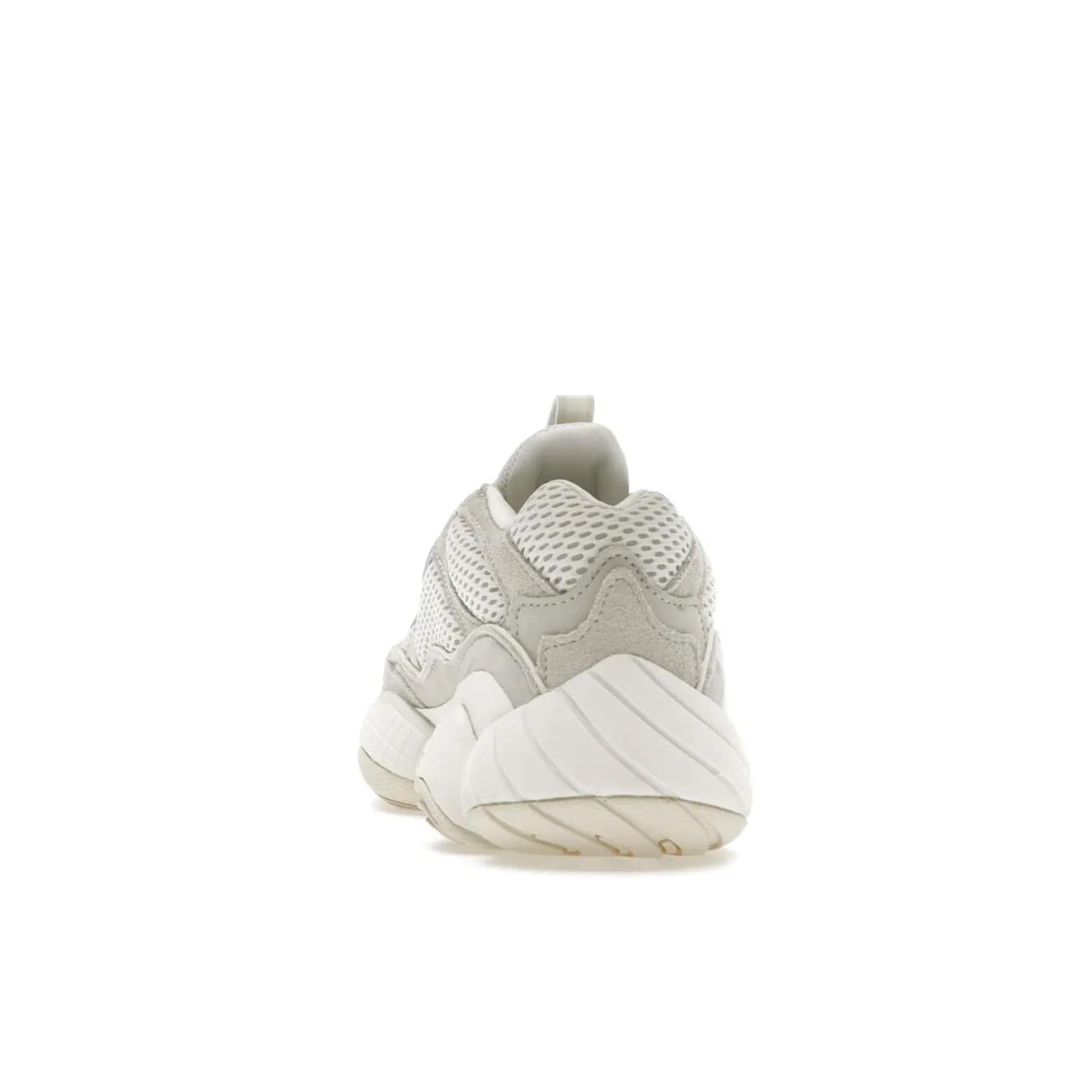 adidas Yeezy 500 Bone White (2023) - Image 27 - Only at www.BallersClubKickz.com - Experience the unique style of the adidas Yeezy 500 Bone White. Featuring a Bone White colorway and white accents, durable construction and comfortably light feel. Get ready to make a statement in 2023.