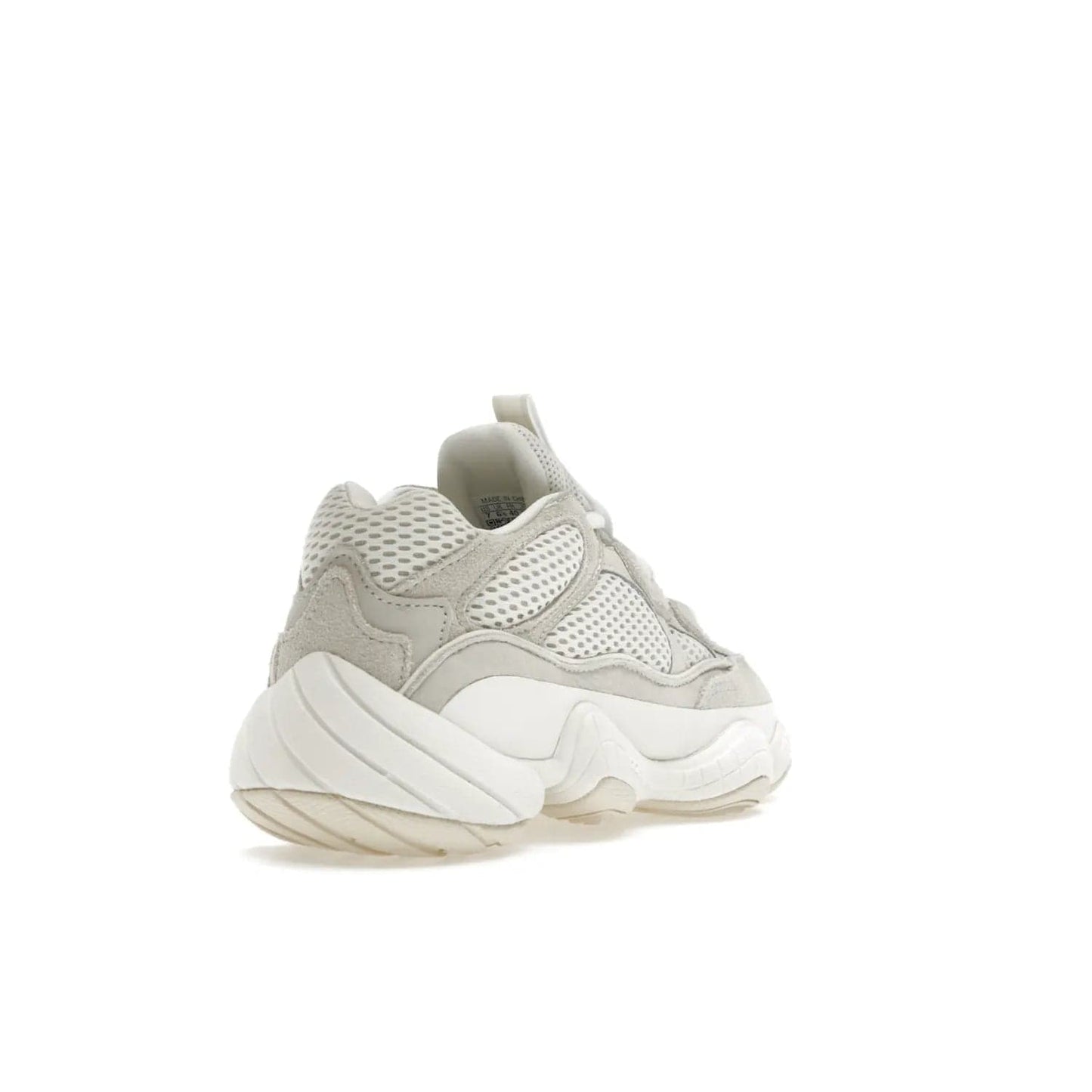 adidas Yeezy 500 Bone White (2023) - Image 31 - Only at www.BallersClubKickz.com - Experience the unique style of the adidas Yeezy 500 Bone White. Featuring a Bone White colorway and white accents, durable construction and comfortably light feel. Get ready to make a statement in 2023.