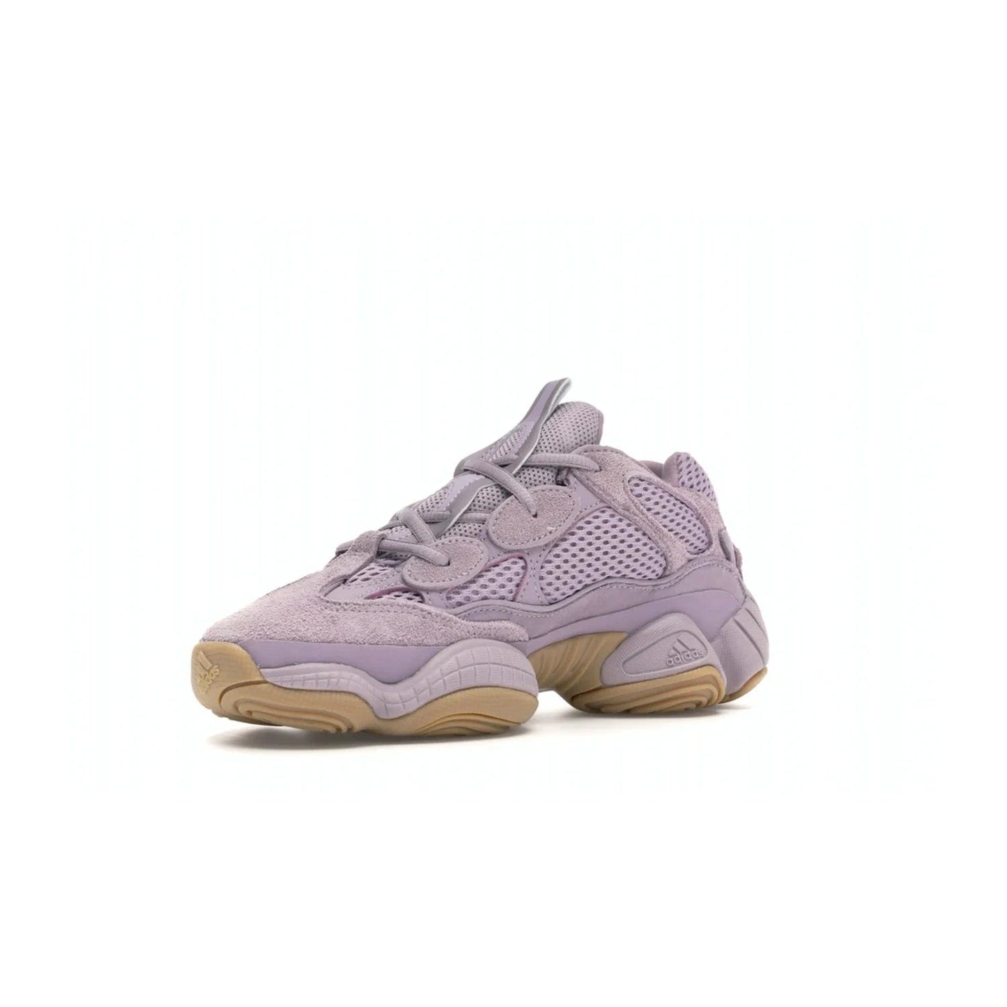 adidas Yeezy 500 Soft Vision - Image 15 - Only at www.BallersClubKickz.com - New adidas Yeezy 500 Soft Vision sneaker featuring a combination of mesh, leather, and suede in a classic Soft Vision colorway. Gum rubber outsole ensures durability and traction. An everyday sneaker that stands out from the crowd.