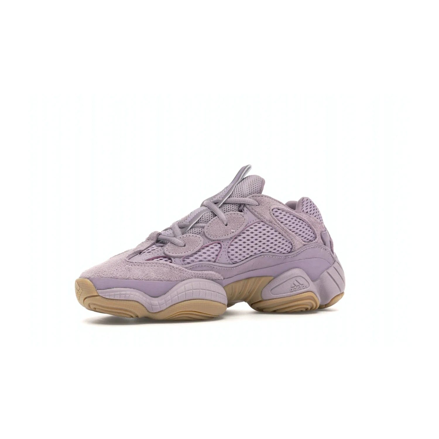 adidas Yeezy 500 Soft Vision - Image 16 - Only at www.BallersClubKickz.com - New adidas Yeezy 500 Soft Vision sneaker featuring a combination of mesh, leather, and suede in a classic Soft Vision colorway. Gum rubber outsole ensures durability and traction. An everyday sneaker that stands out from the crowd.