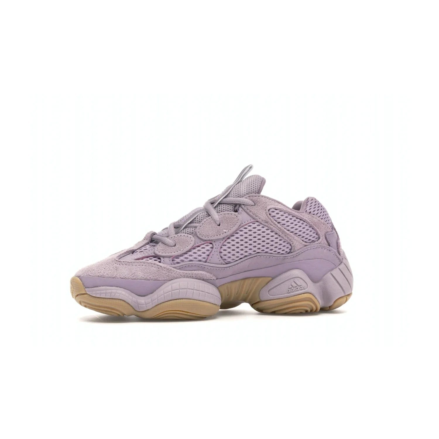 adidas Yeezy 500 Soft Vision - Image 17 - Only at www.BallersClubKickz.com - New adidas Yeezy 500 Soft Vision sneaker featuring a combination of mesh, leather, and suede in a classic Soft Vision colorway. Gum rubber outsole ensures durability and traction. An everyday sneaker that stands out from the crowd.