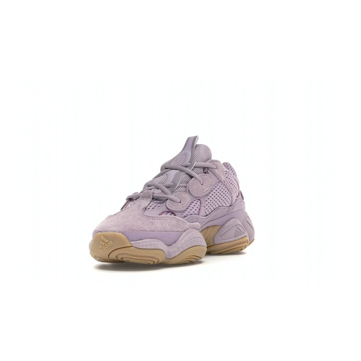 adidas Yeezy 500 Soft Vision - Image 13 - Only at www.BallersClubKickz.com - New adidas Yeezy 500 Soft Vision sneaker featuring a combination of mesh, leather, and suede in a classic Soft Vision colorway. Gum rubber outsole ensures durability and traction. An everyday sneaker that stands out from the crowd.