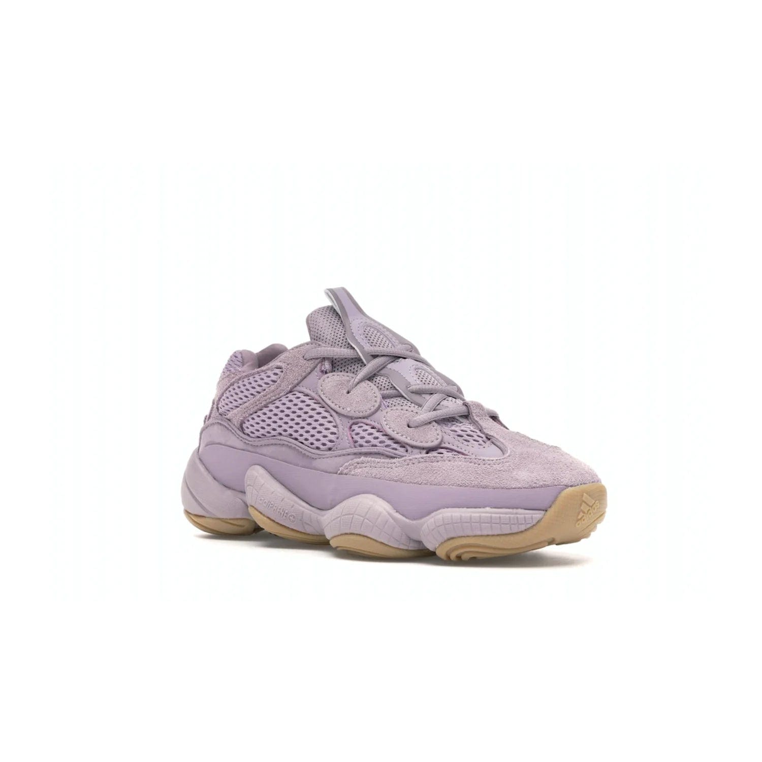 adidas Yeezy 500 Soft Vision - Image 5 - Only at www.BallersClubKickz.com - New adidas Yeezy 500 Soft Vision sneaker featuring a combination of mesh, leather, and suede in a classic Soft Vision colorway. Gum rubber outsole ensures durability and traction. An everyday sneaker that stands out from the crowd.