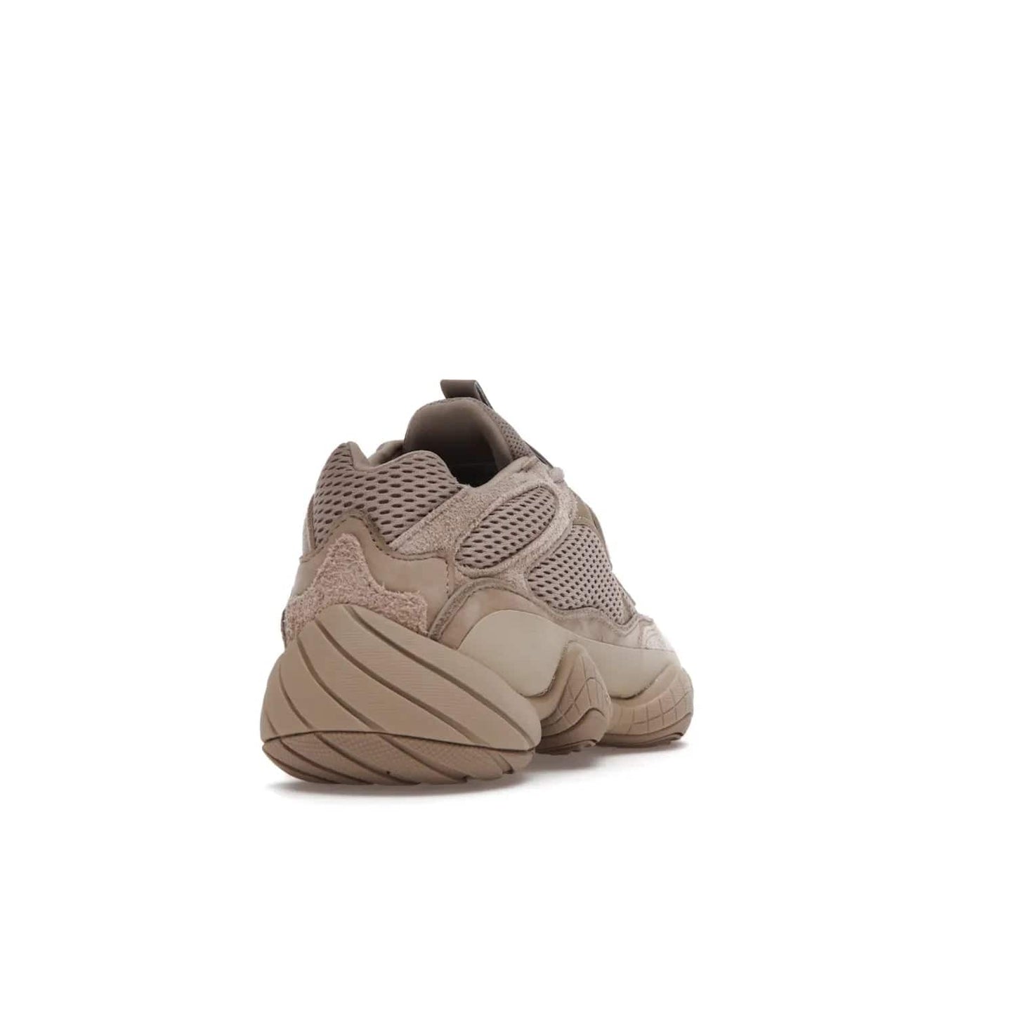 adidas Yeezy 500 Taupe Light - Image 30 - Only at www.BallersClubKickz.com - The adidas Yeezy 500 Taupe Light combines mesh, leather, and suede, with a durable adiPRENE sole for an eye-catching accessory. Reflective piping adds the perfect finishing touches to this unique silhouette. Ideal for any wardrobe, releasing in June 2021.