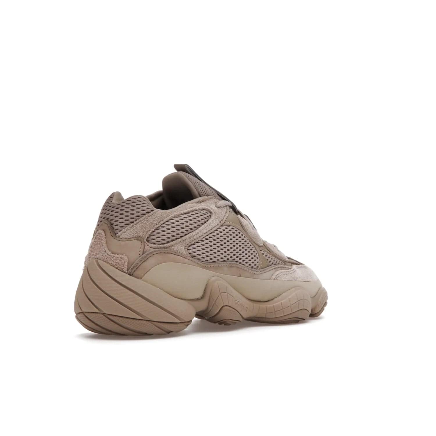 adidas Yeezy 500 Taupe Light - Image 32 - Only at www.BallersClubKickz.com - The adidas Yeezy 500 Taupe Light combines mesh, leather, and suede, with a durable adiPRENE sole for an eye-catching accessory. Reflective piping adds the perfect finishing touches to this unique silhouette. Ideal for any wardrobe, releasing in June 2021.