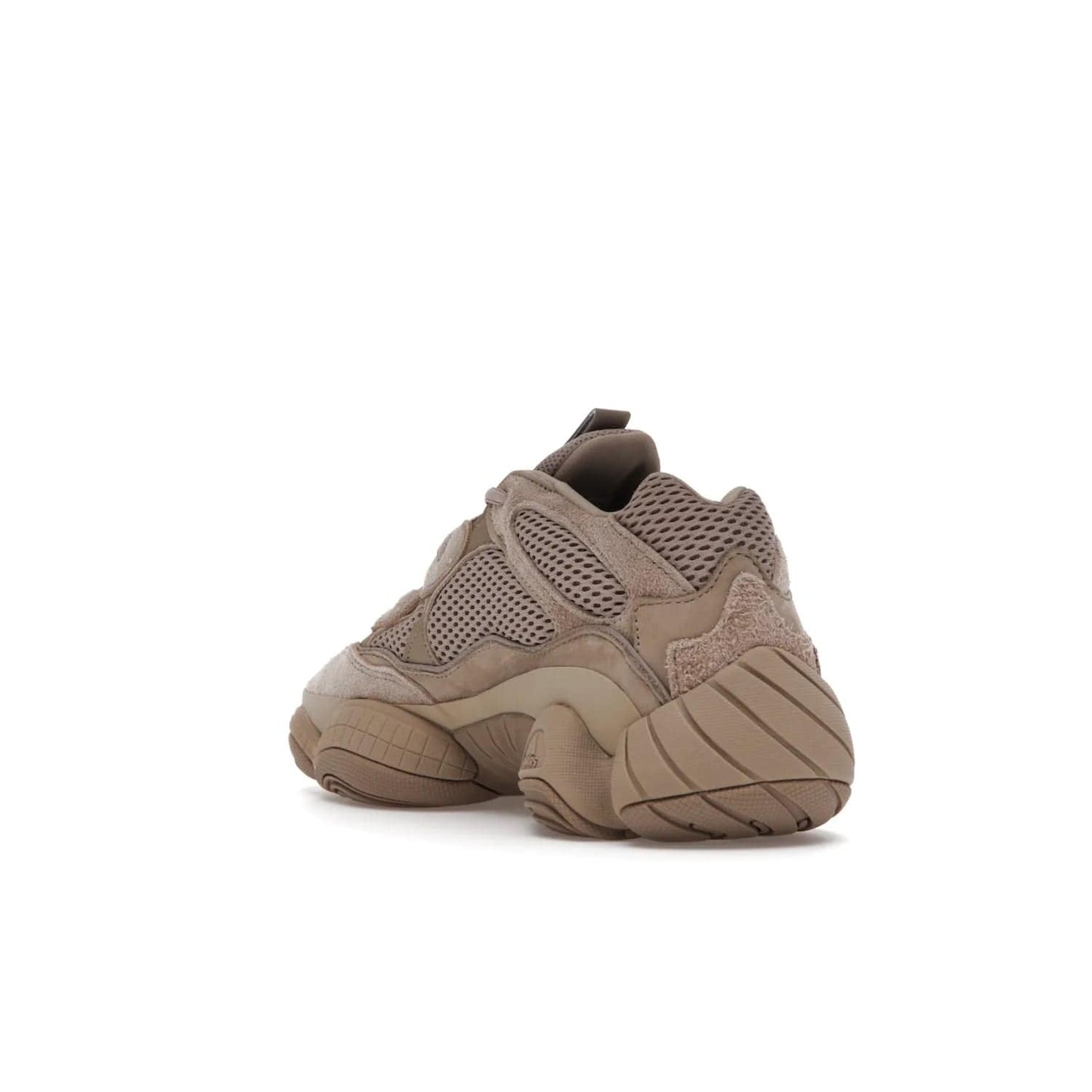 adidas Yeezy 500 Taupe Light - Image 25 - Only at www.BallersClubKickz.com - The adidas Yeezy 500 Taupe Light combines mesh, leather, and suede, with a durable adiPRENE sole for an eye-catching accessory. Reflective piping adds the perfect finishing touches to this unique silhouette. Ideal for any wardrobe, releasing in June 2021.