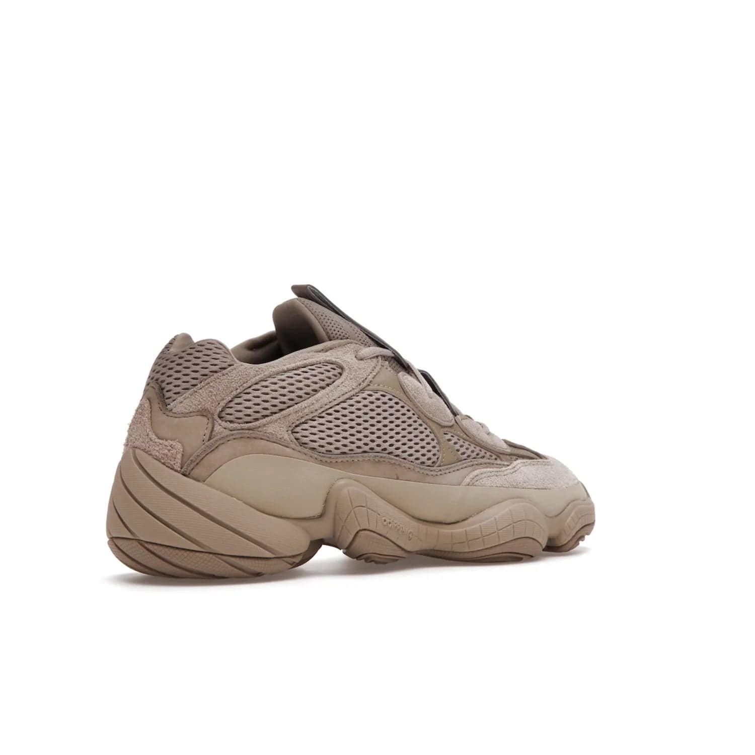 adidas Yeezy 500 Taupe Light - Image 33 - Only at www.BallersClubKickz.com - The adidas Yeezy 500 Taupe Light combines mesh, leather, and suede, with a durable adiPRENE sole for an eye-catching accessory. Reflective piping adds the perfect finishing touches to this unique silhouette. Ideal for any wardrobe, releasing in June 2021.