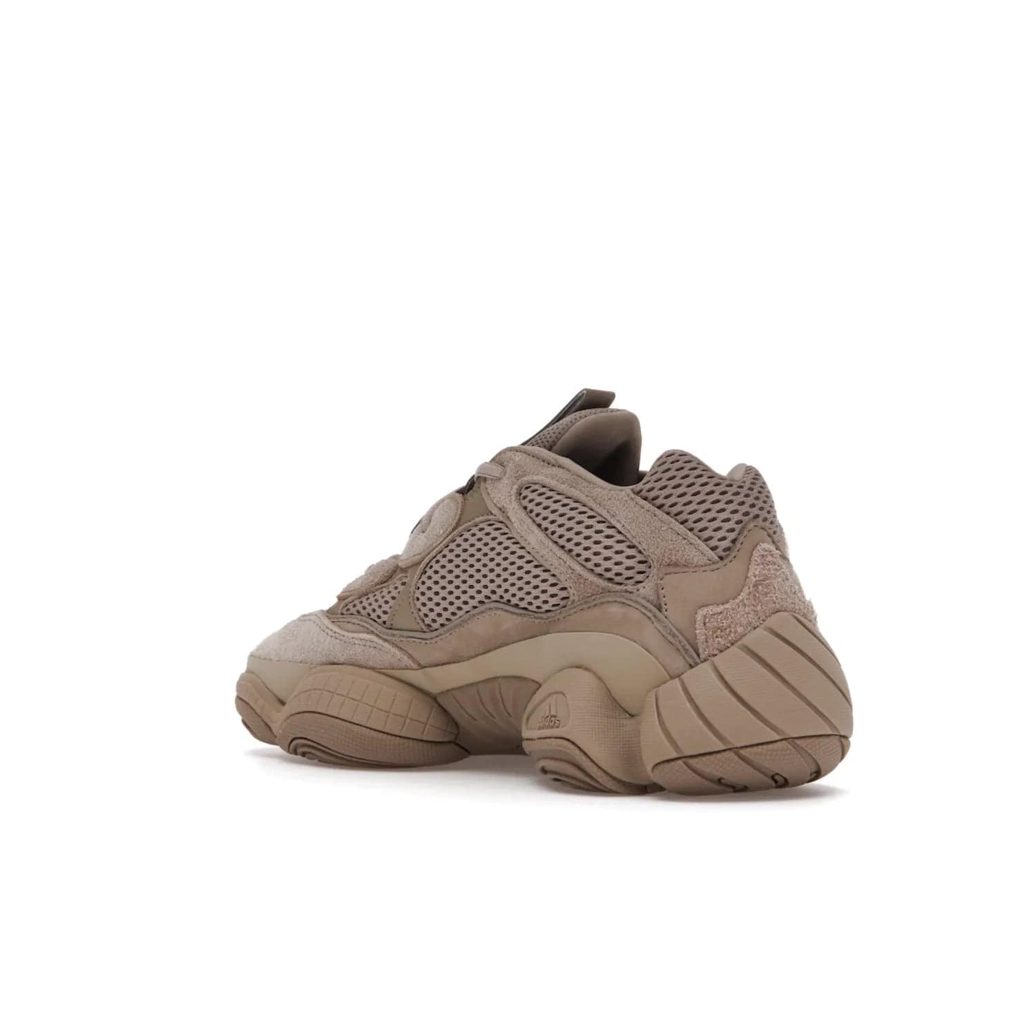 adidas Yeezy 500 Taupe Light - Image 24 - Only at www.BallersClubKickz.com - The adidas Yeezy 500 Taupe Light combines mesh, leather, and suede, with a durable adiPRENE sole for an eye-catching accessory. Reflective piping adds the perfect finishing touches to this unique silhouette. Ideal for any wardrobe, releasing in June 2021.