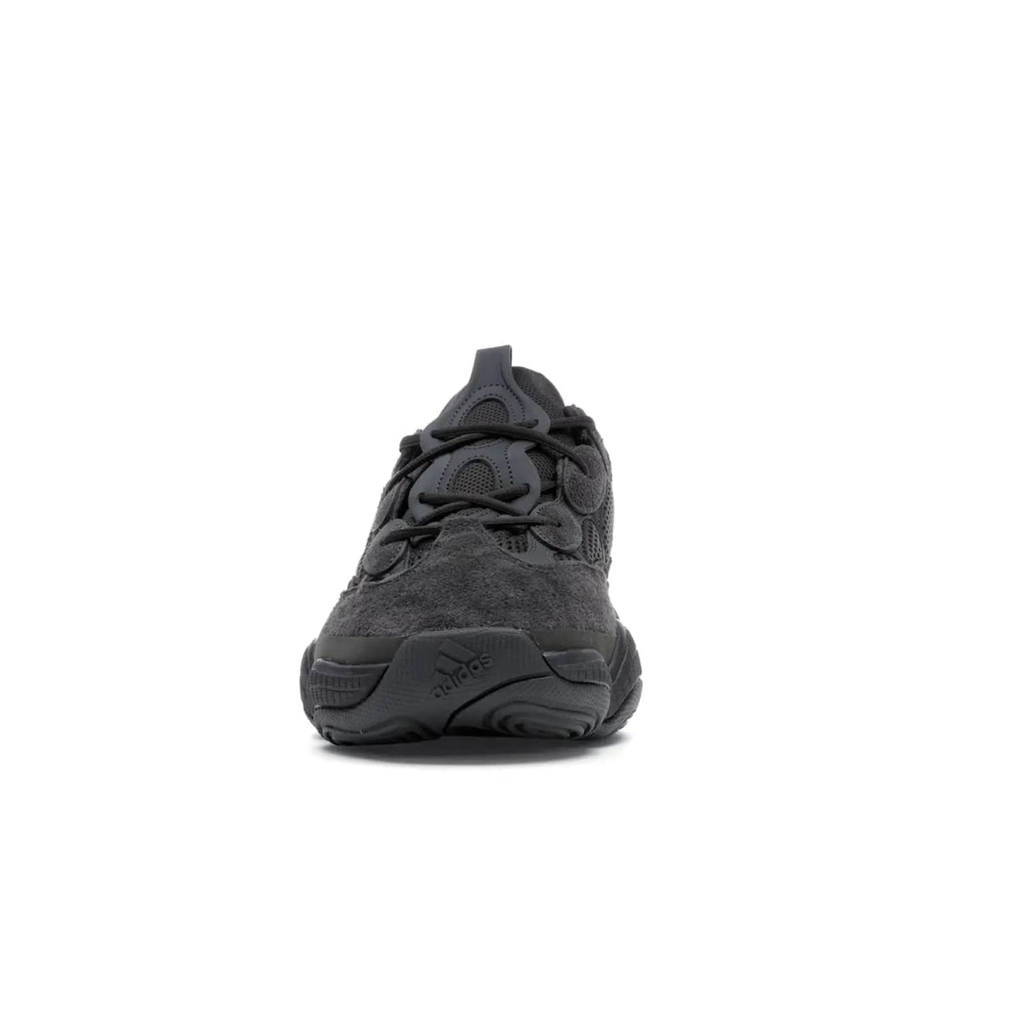 adidas Yeezy 500 Utility Black - Image 11 - Only at www.BallersClubKickz.com - Iconic adidas Yeezy 500 Utility Black in All-Black colorway. Durable black mesh and suede upper with adiPRENE® sole delivers comfort and support. Be unstoppable with the Yeezy 500 Utility Black. Released July 2018.