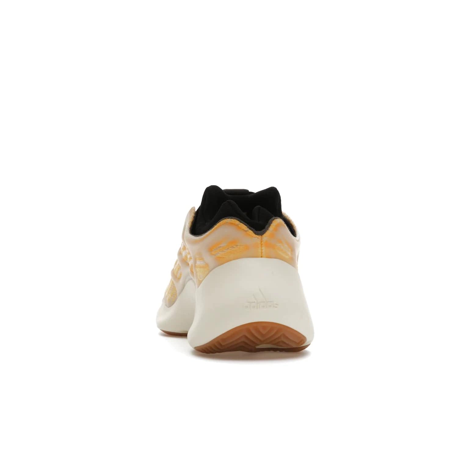 adidas Yeezy 700 V3 Mono Safflower - Image 27 - Only at www.BallersClubKickz.com - Fresh Yeezy 700 V3 Mono Safflower with a Primeknit upper, EVA foam sole, glow-in-the-dark lace caging, and cream-colored TPU accents. Released March 2021. Essential sneaker for any fashion enthusiast.