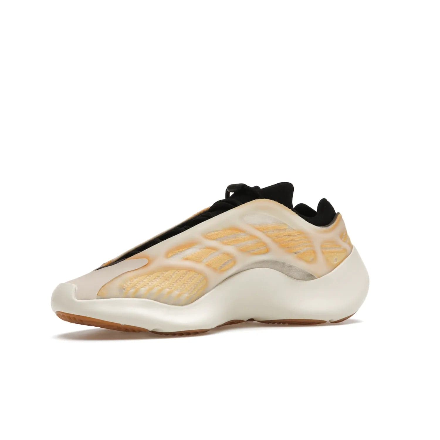 adidas Yeezy 700 V3 Mono Safflower - Image 16 - Only at www.BallersClubKickz.com - Fresh Yeezy 700 V3 Mono Safflower with a Primeknit upper, EVA foam sole, glow-in-the-dark lace caging, and cream-colored TPU accents. Released March 2021. Essential sneaker for any fashion enthusiast.