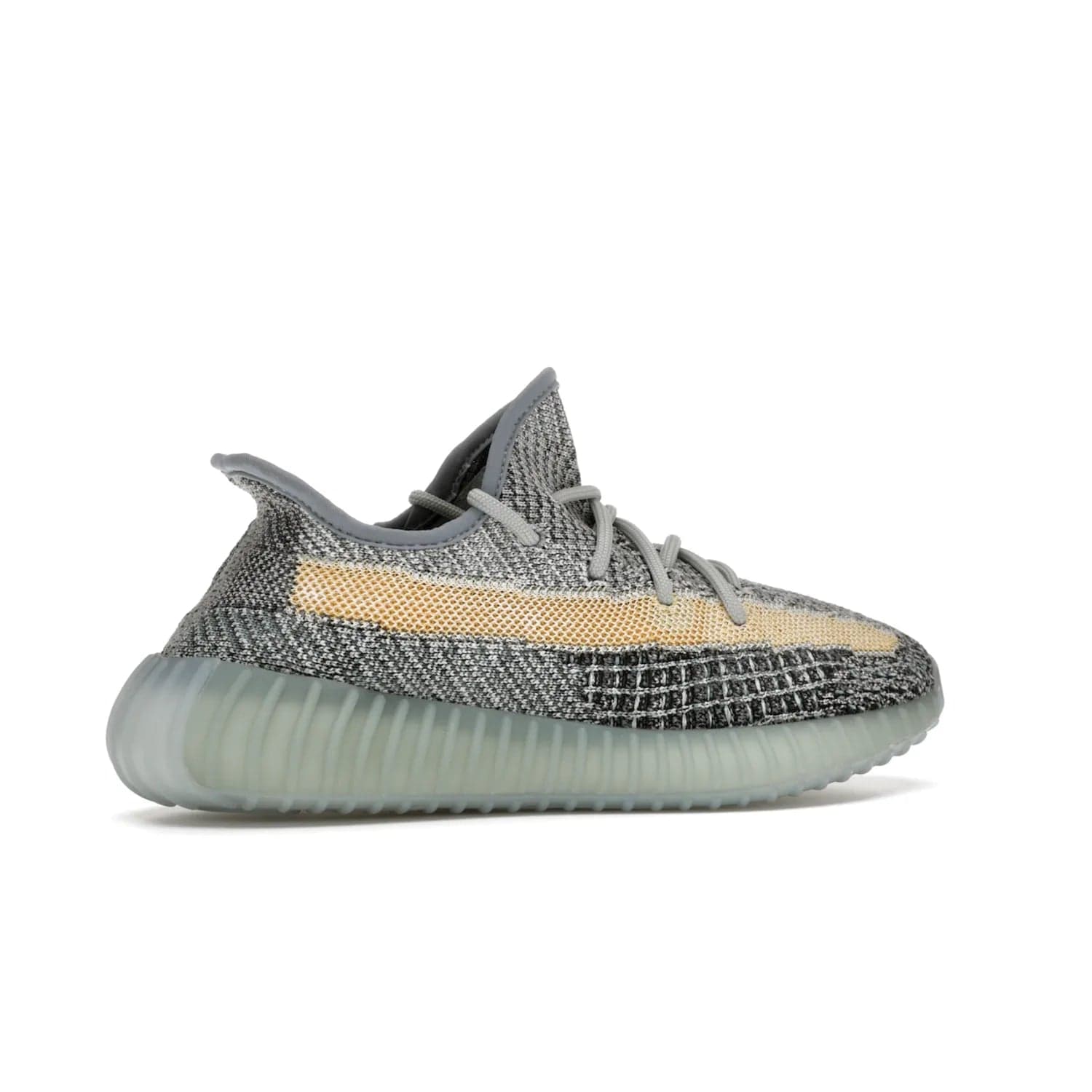 adidas Yeezy Boost 350 V2 Ash Blue - Image 35 - Only at www.BallersClubKickz.com - Must-have design made of engineered primeknit upper, comfortable sock-like upper and full-length Boost midsole, and semi-translucent rubber cage for added durability and style. The adidas Yeezy Boost 350 V2 Ash Blue blends timeless colors and comfort.