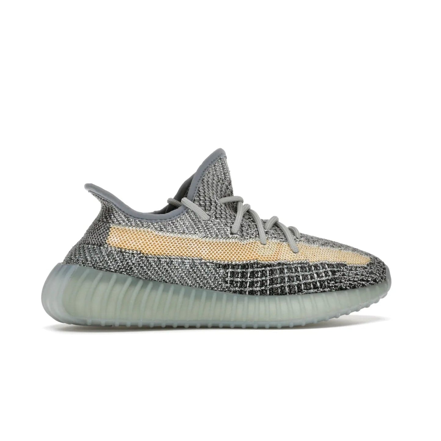 adidas Yeezy Boost 350 V2 Ash Blue - Image 36 - Only at www.BallersClubKickz.com - Must-have design made of engineered primeknit upper, comfortable sock-like upper and full-length Boost midsole, and semi-translucent rubber cage for added durability and style. The adidas Yeezy Boost 350 V2 Ash Blue blends timeless colors and comfort.