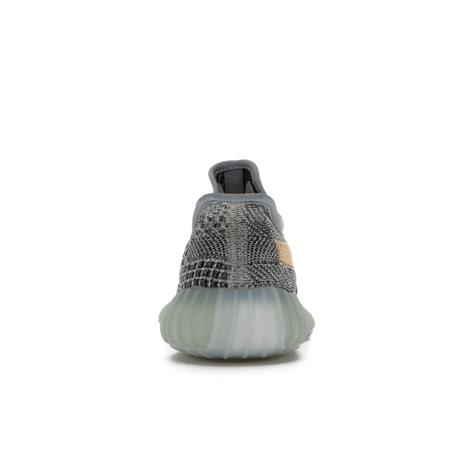 adidas Yeezy Boost 350 V2 Ash Blue - Image 28 - Only at www.BallersClubKickz.com - Must-have design made of engineered primeknit upper, comfortable sock-like upper and full-length Boost midsole, and semi-translucent rubber cage for added durability and style. The adidas Yeezy Boost 350 V2 Ash Blue blends timeless colors and comfort.