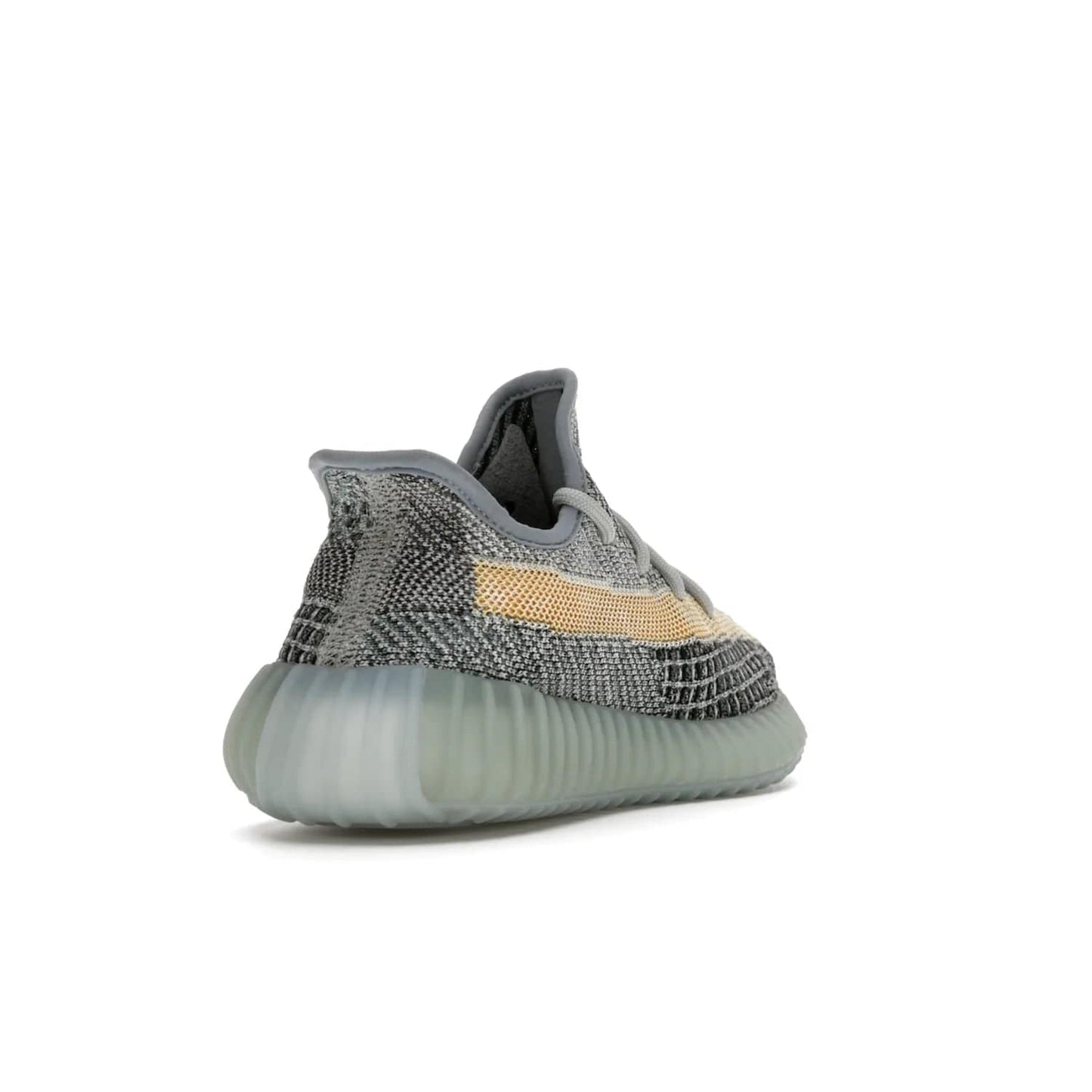 adidas Yeezy Boost 350 V2 Ash Blue - Image 31 - Only at www.BallersClubKickz.com - Must-have design made of engineered primeknit upper, comfortable sock-like upper and full-length Boost midsole, and semi-translucent rubber cage for added durability and style. The adidas Yeezy Boost 350 V2 Ash Blue blends timeless colors and comfort.