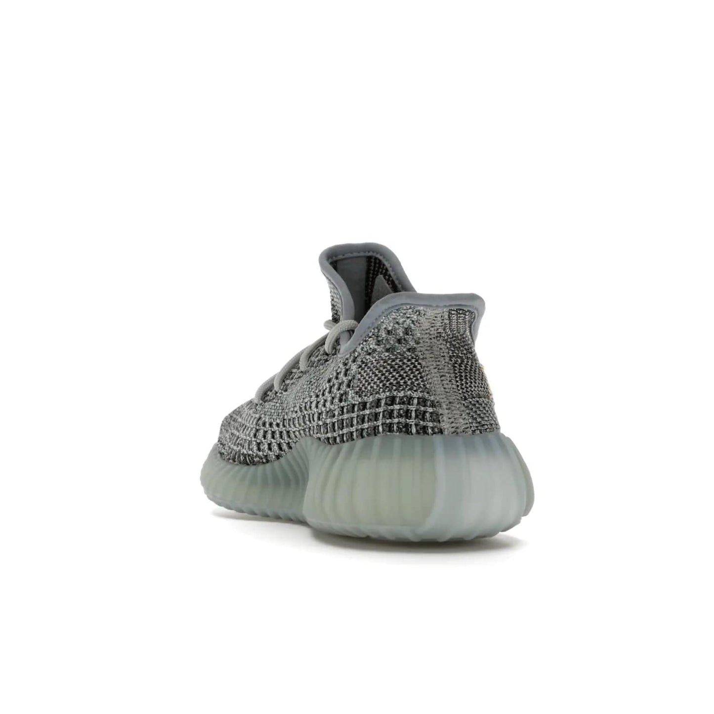 adidas Yeezy Boost 350 V2 Ash Blue - Image 26 - Only at www.BallersClubKickz.com - Must-have design made of engineered primeknit upper, comfortable sock-like upper and full-length Boost midsole, and semi-translucent rubber cage for added durability and style. The adidas Yeezy Boost 350 V2 Ash Blue blends timeless colors and comfort.