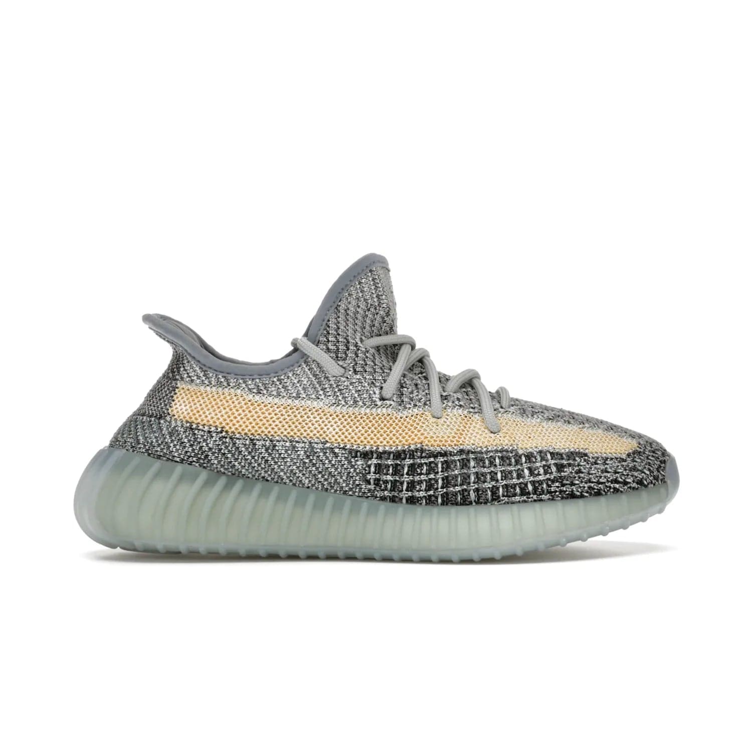 adidas Yeezy Boost 350 V2 Ash Blue - Image 1 - Only at www.BallersClubKickz.com - Must-have design made of engineered primeknit upper, comfortable sock-like upper and full-length Boost midsole, and semi-translucent rubber cage for added durability and style. The adidas Yeezy Boost 350 V2 Ash Blue blends timeless colors and comfort.
