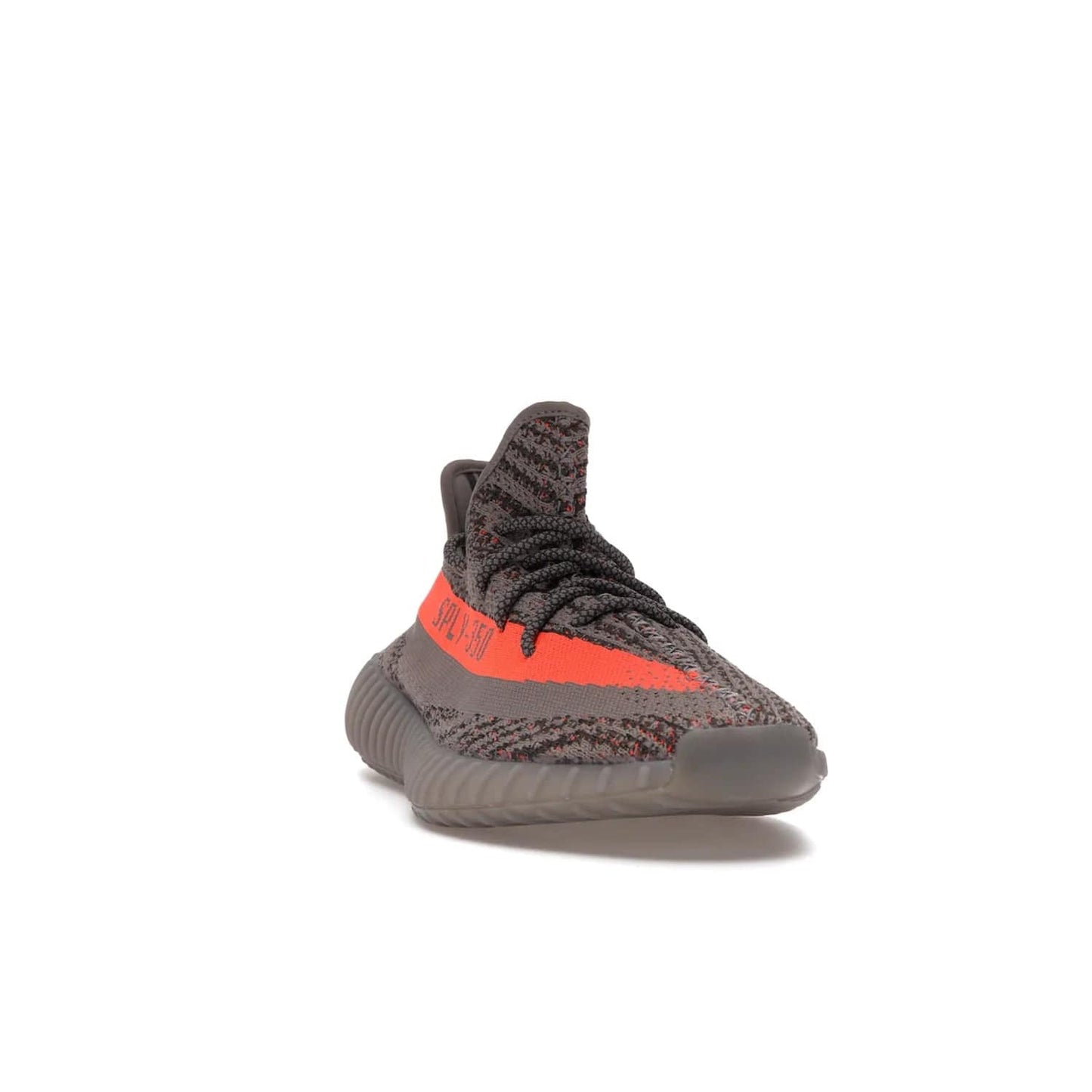 adidas Yeezy Boost 350 V2 Beluga Reflective - Image 8 - Only at www.BallersClubKickz.com - Shop the adidas Yeezy Boost 350 V2 Beluga Reflective: a stylish, reflective sneaker that stands out. Featuring Boost sole, Primeknit upper & signature orange stripe. Available Dec 2021.