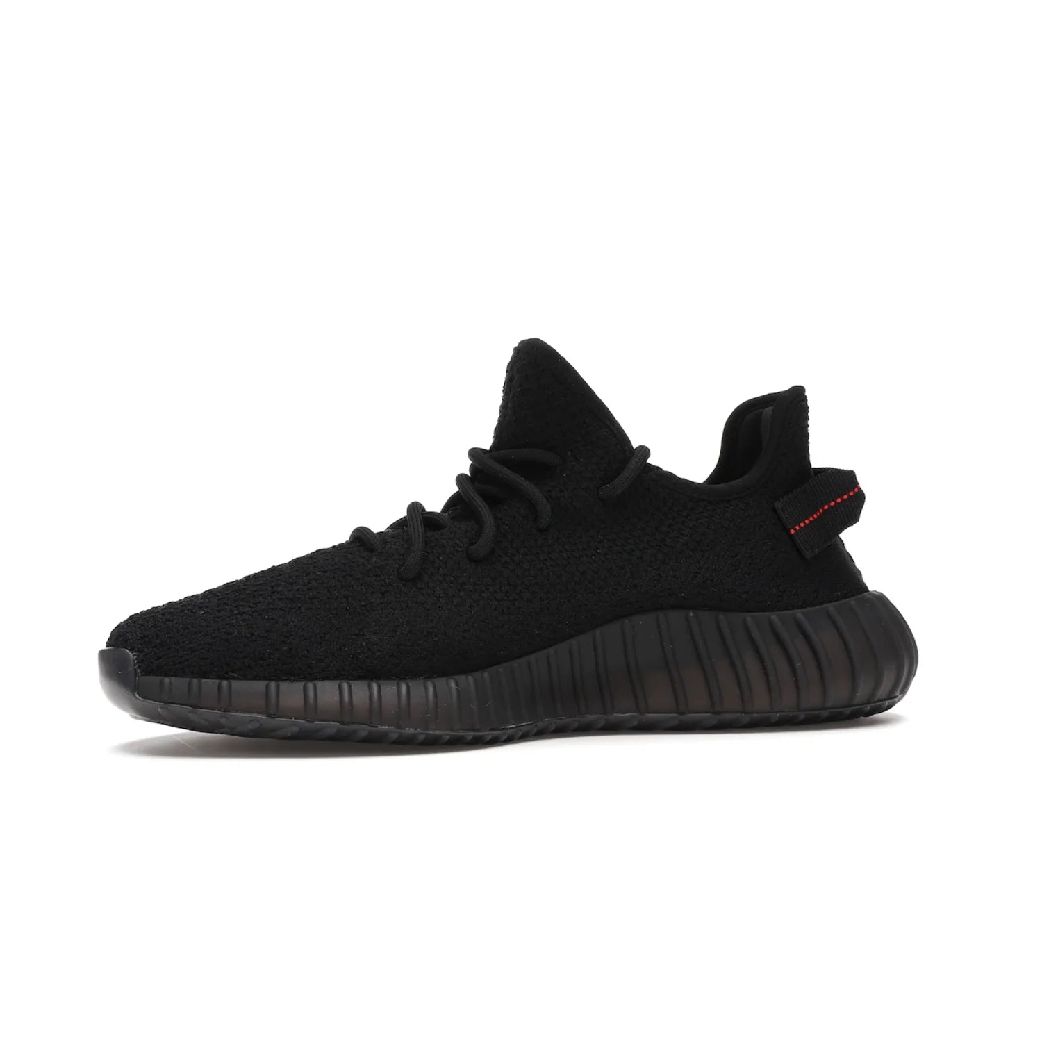 adidas Yeezy Boost 350 V2 Black Red (2017/2020) - Image 17 - Only at www.BallersClubKickz.com - Adidas Yeezy Boost 350 V2 Black Red: a classic colorway featuring black Primeknit upper, BOOST cushioning system, and iconic "SPLY-350" text. Released in 2017 for a retail price of $220.
