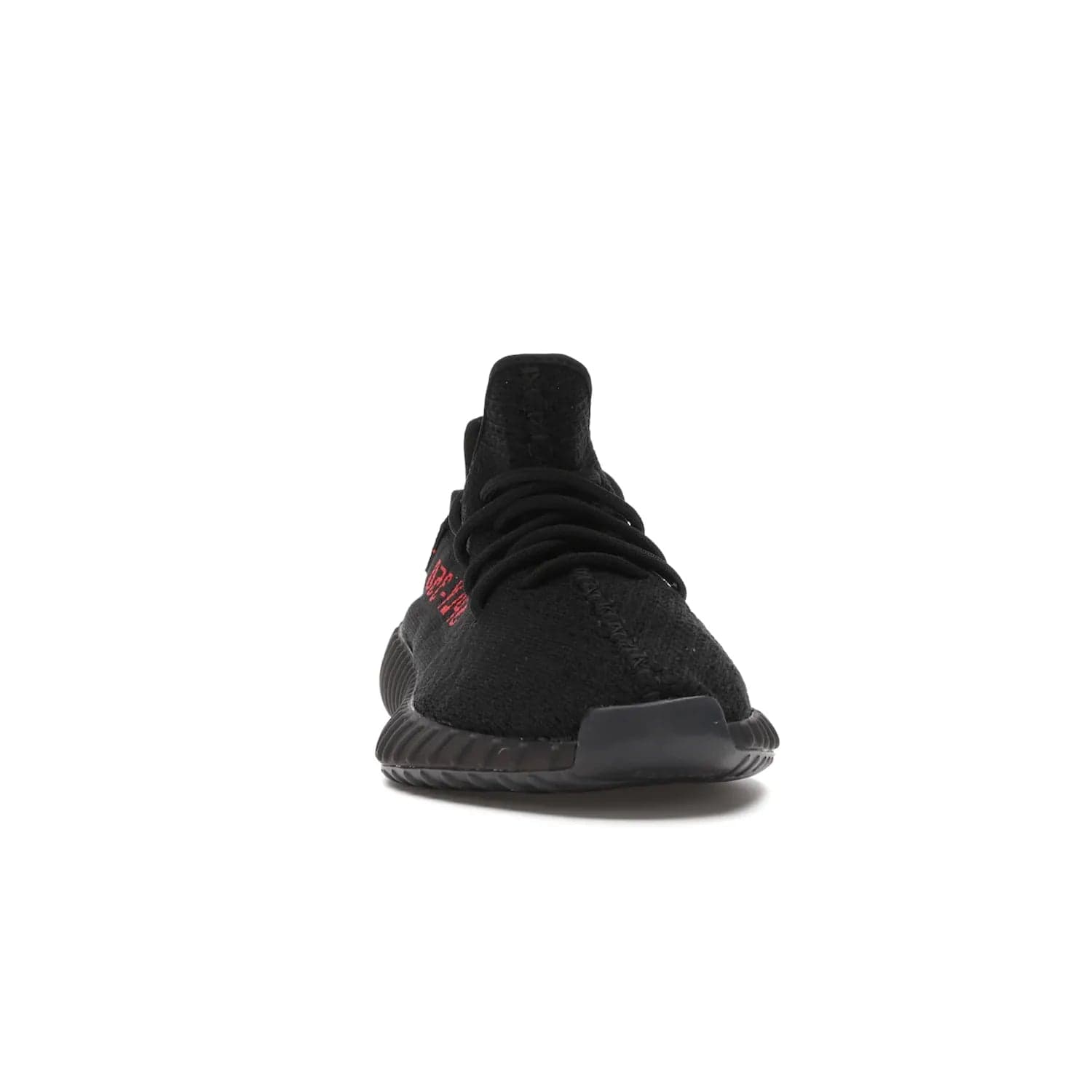 adidas Yeezy Boost 350 V2 Black Red (2017/2020) - Image 9 - Only at www.BallersClubKickz.com - Adidas Yeezy Boost 350 V2 Black Red: a classic colorway featuring black Primeknit upper, BOOST cushioning system, and iconic "SPLY-350" text. Released in 2017 for a retail price of $220.