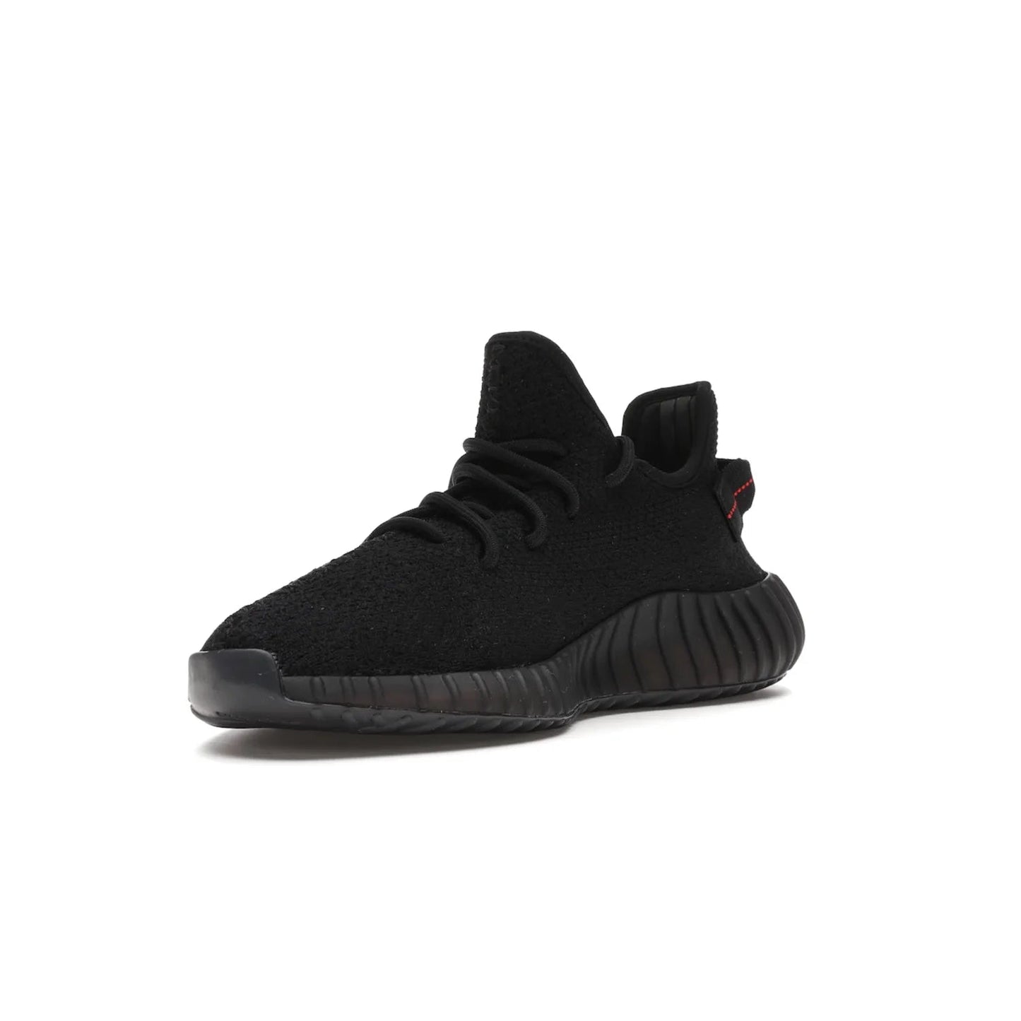 adidas Yeezy Boost 350 V2 Black Red (2017/2020) - Image 14 - Only at www.BallersClubKickz.com - Adidas Yeezy Boost 350 V2 Black Red: a classic colorway featuring black Primeknit upper, BOOST cushioning system, and iconic "SPLY-350" text. Released in 2017 for a retail price of $220.