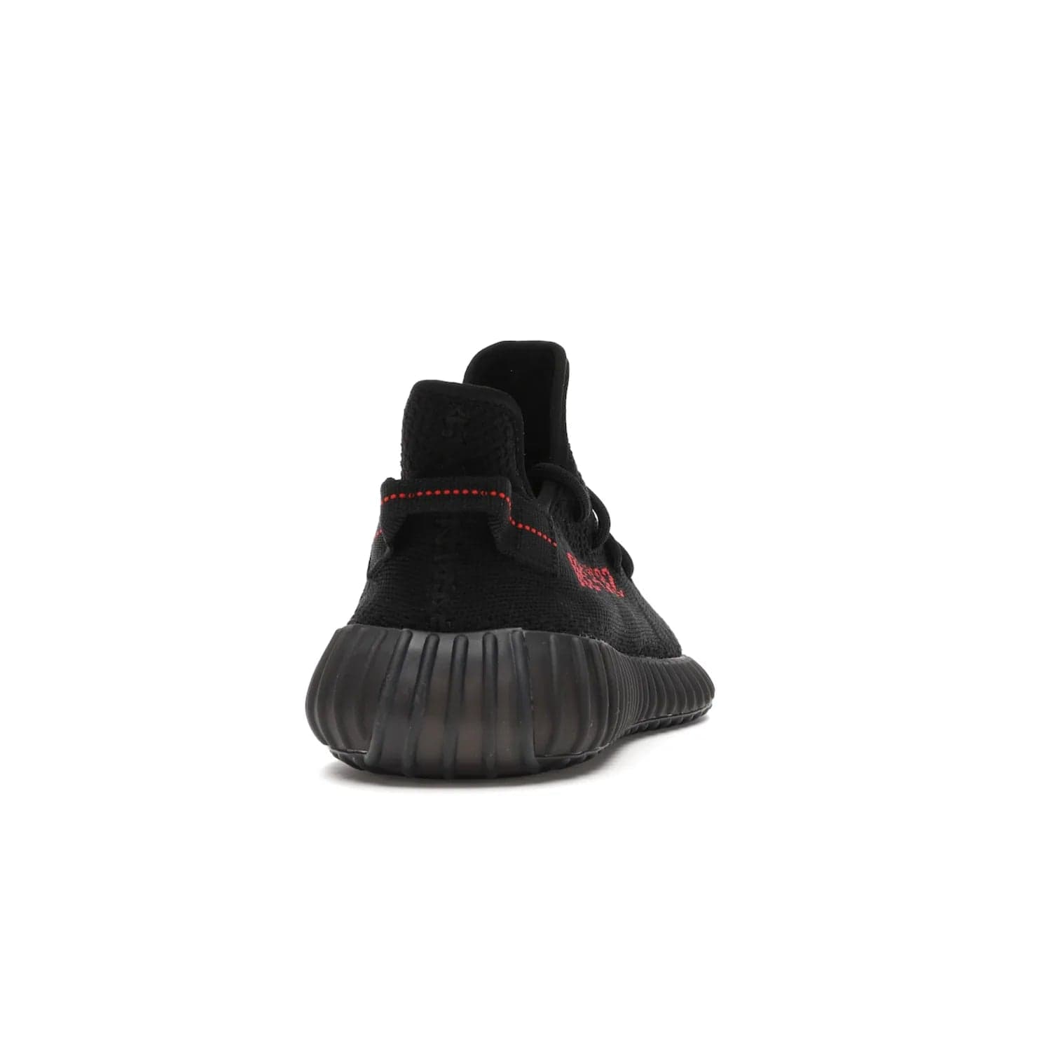 adidas Yeezy Boost 350 V2 Black Red (2017/2020) - Image 29 - Only at www.BallersClubKickz.com - Adidas Yeezy Boost 350 V2 Black Red: a classic colorway featuring black Primeknit upper, BOOST cushioning system, and iconic "SPLY-350" text. Released in 2017 for a retail price of $220.