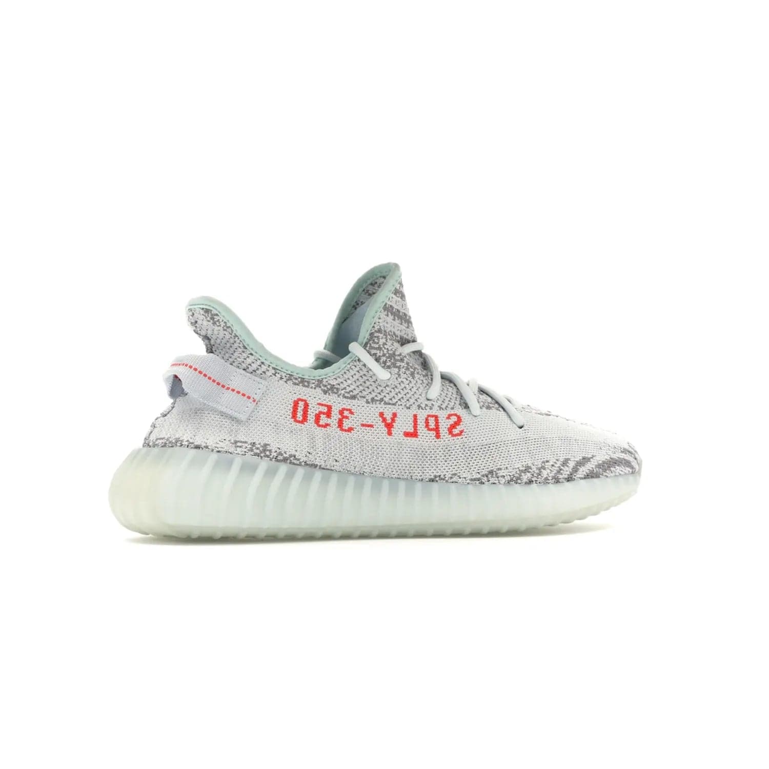 adidas Yeezy Boost 350 V2 Blue Tint - Image 35 - Only at www.BallersClubKickz.com - The adidas Yeezy Boost 350 V2 Blue Tint merges fashion and functionality with its Primeknit upper and Boost sole. Released in December 2017, this luxurious sneaker is perfect for making a stylish statement.