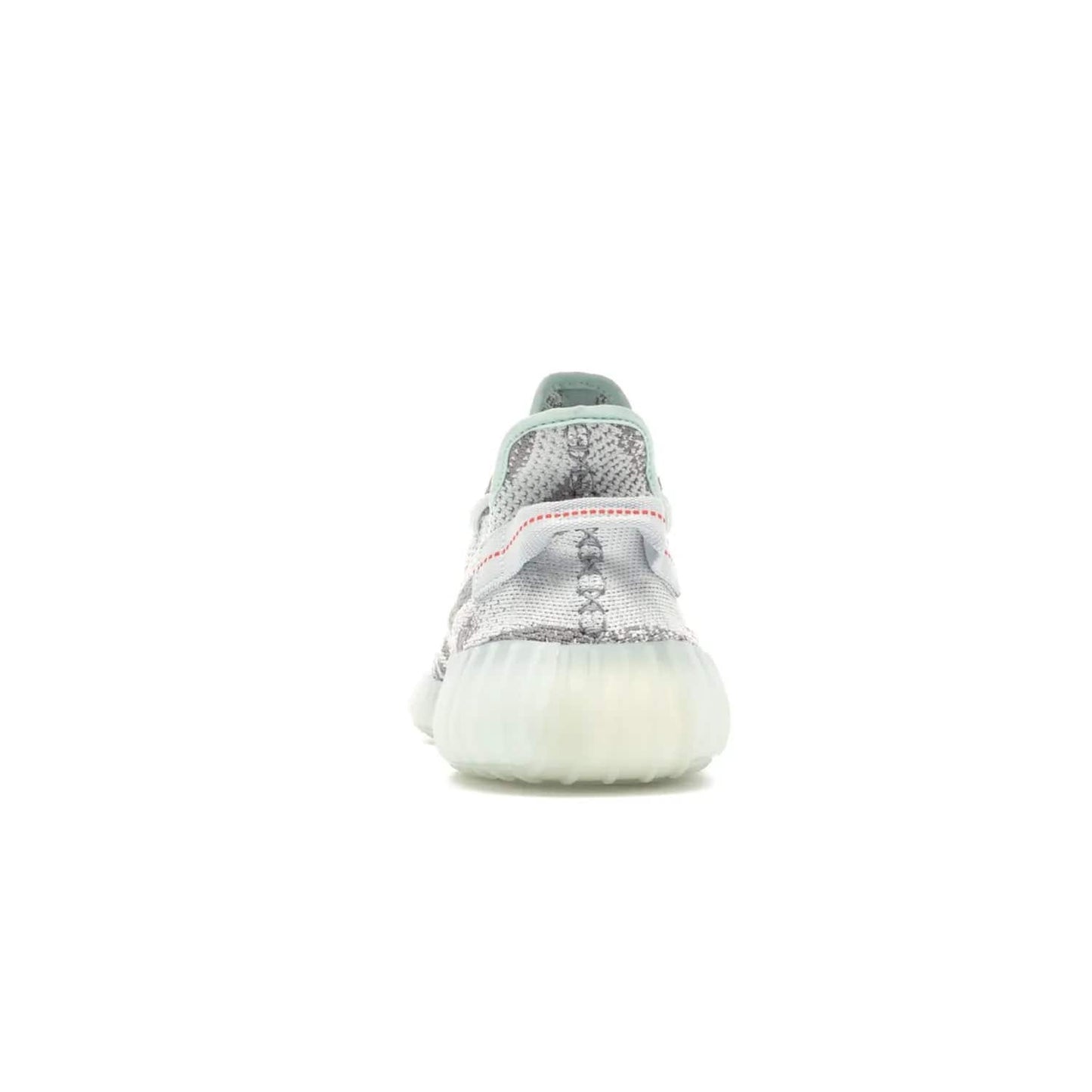 adidas Yeezy Boost 350 V2 Blue Tint - Image 28 - Only at www.BallersClubKickz.com - The adidas Yeezy Boost 350 V2 Blue Tint merges fashion and functionality with its Primeknit upper and Boost sole. Released in December 2017, this luxurious sneaker is perfect for making a stylish statement.