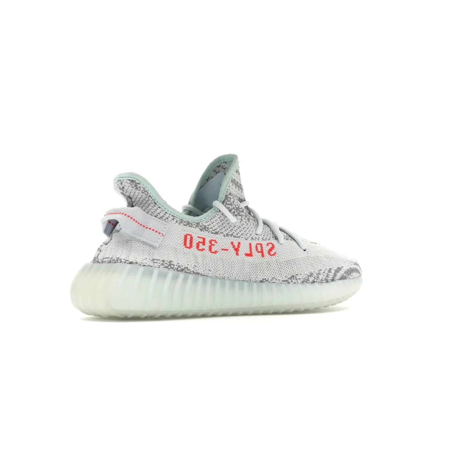adidas Yeezy Boost 350 V2 Blue Tint - Image 34 - Only at www.BallersClubKickz.com - The adidas Yeezy Boost 350 V2 Blue Tint merges fashion and functionality with its Primeknit upper and Boost sole. Released in December 2017, this luxurious sneaker is perfect for making a stylish statement.