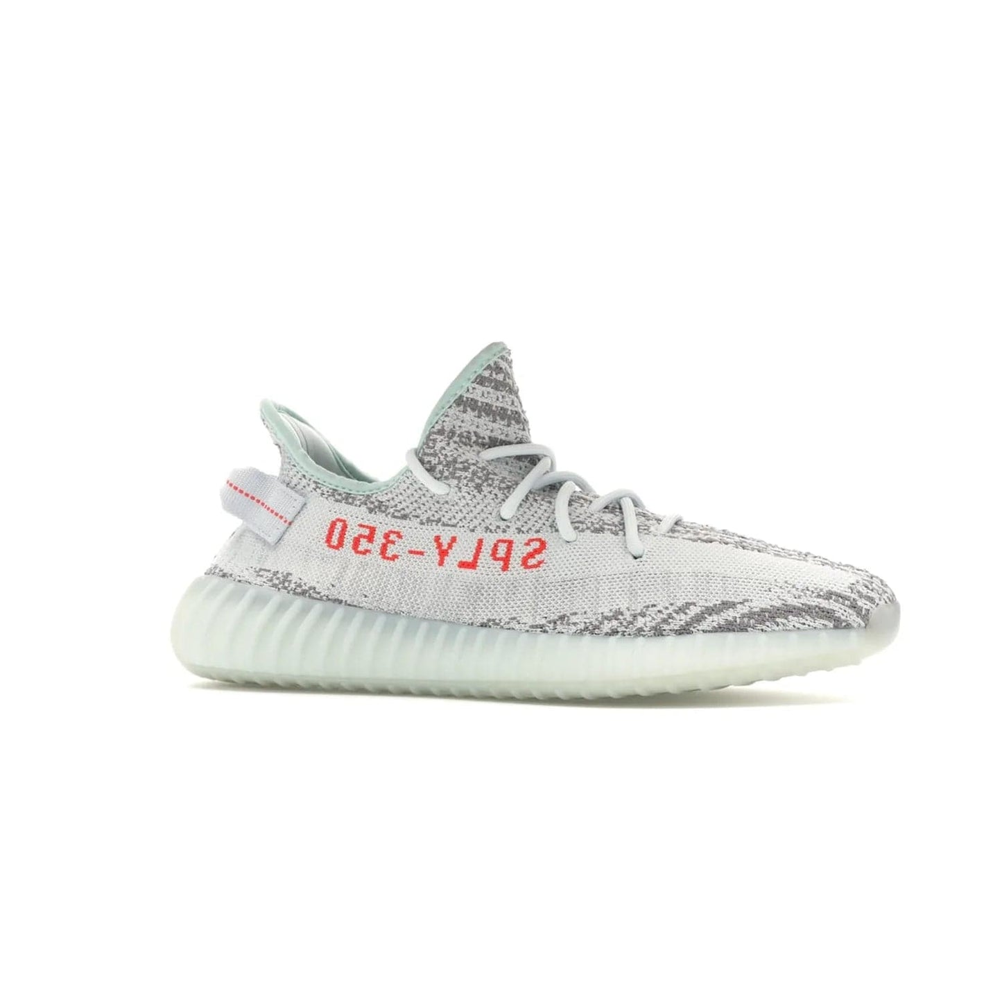 adidas Yeezy Boost 350 V2 Blue Tint - Image 3 - Only at www.BallersClubKickz.com - The adidas Yeezy Boost 350 V2 Blue Tint merges fashion and functionality with its Primeknit upper and Boost sole. Released in December 2017, this luxurious sneaker is perfect for making a stylish statement.