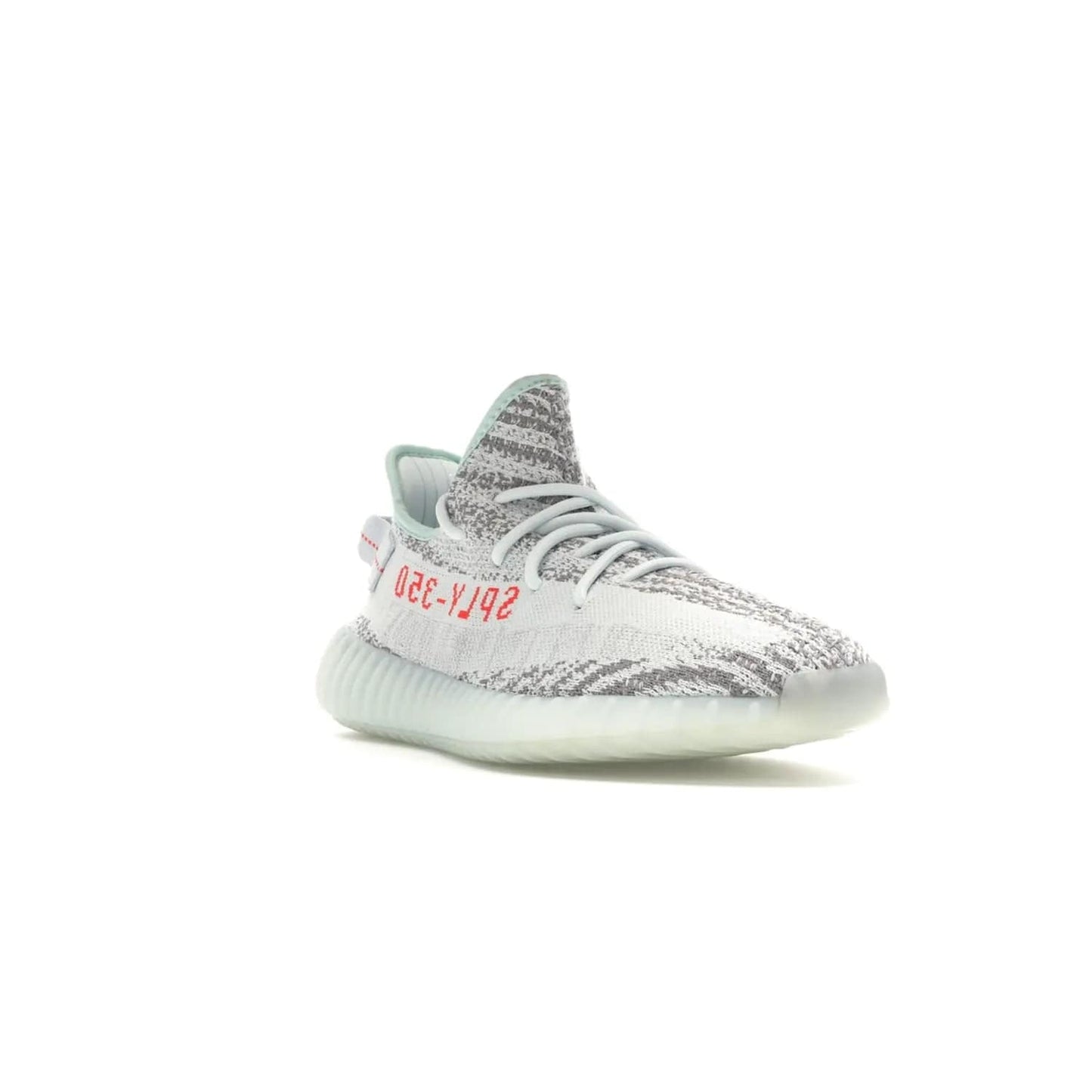 adidas Yeezy Boost 350 V2 Blue Tint - Image 7 - Only at www.BallersClubKickz.com - The adidas Yeezy Boost 350 V2 Blue Tint merges fashion and functionality with its Primeknit upper and Boost sole. Released in December 2017, this luxurious sneaker is perfect for making a stylish statement.