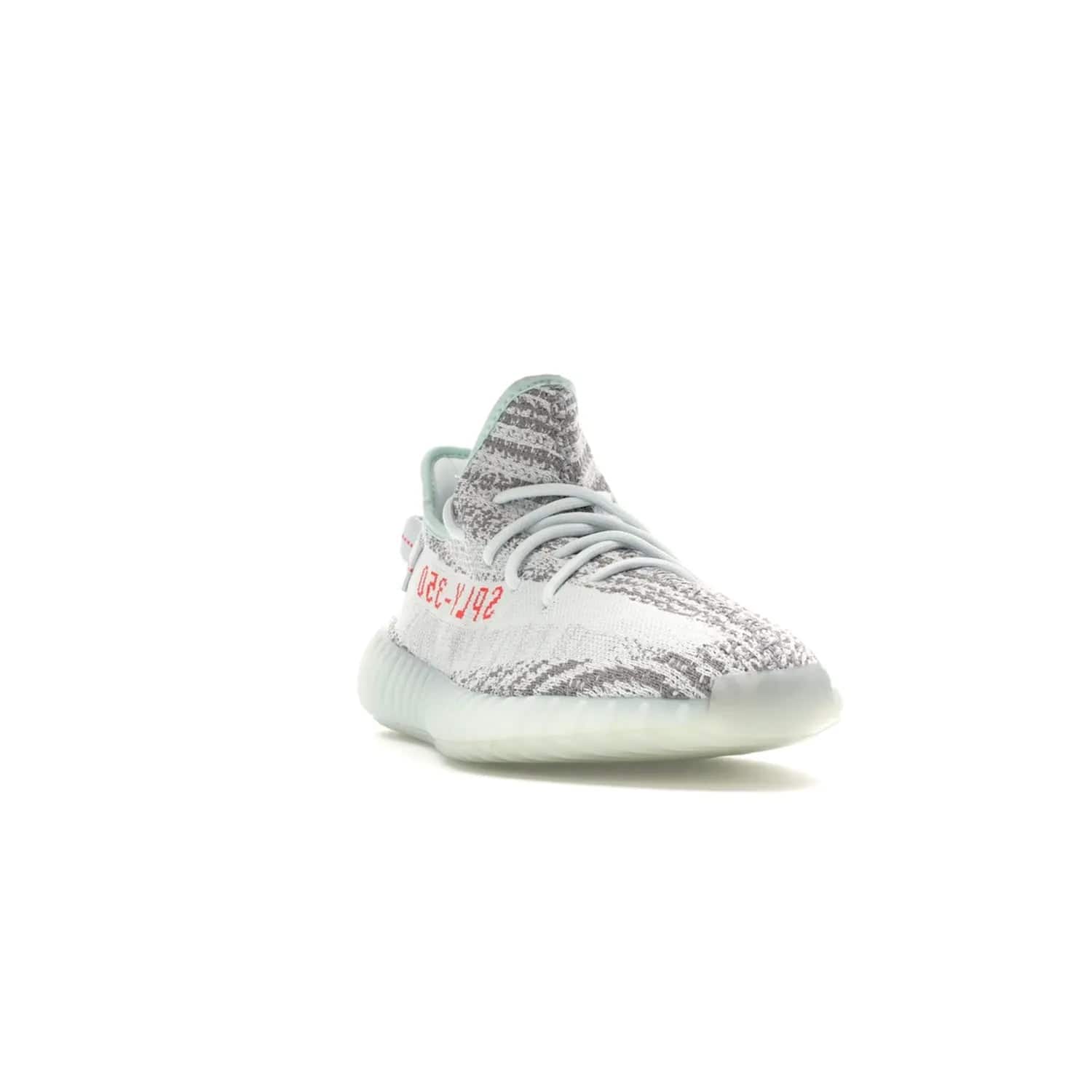 adidas Yeezy Boost 350 V2 Blue Tint - Image 8 - Only at www.BallersClubKickz.com - The adidas Yeezy Boost 350 V2 Blue Tint merges fashion and functionality with its Primeknit upper and Boost sole. Released in December 2017, this luxurious sneaker is perfect for making a stylish statement.