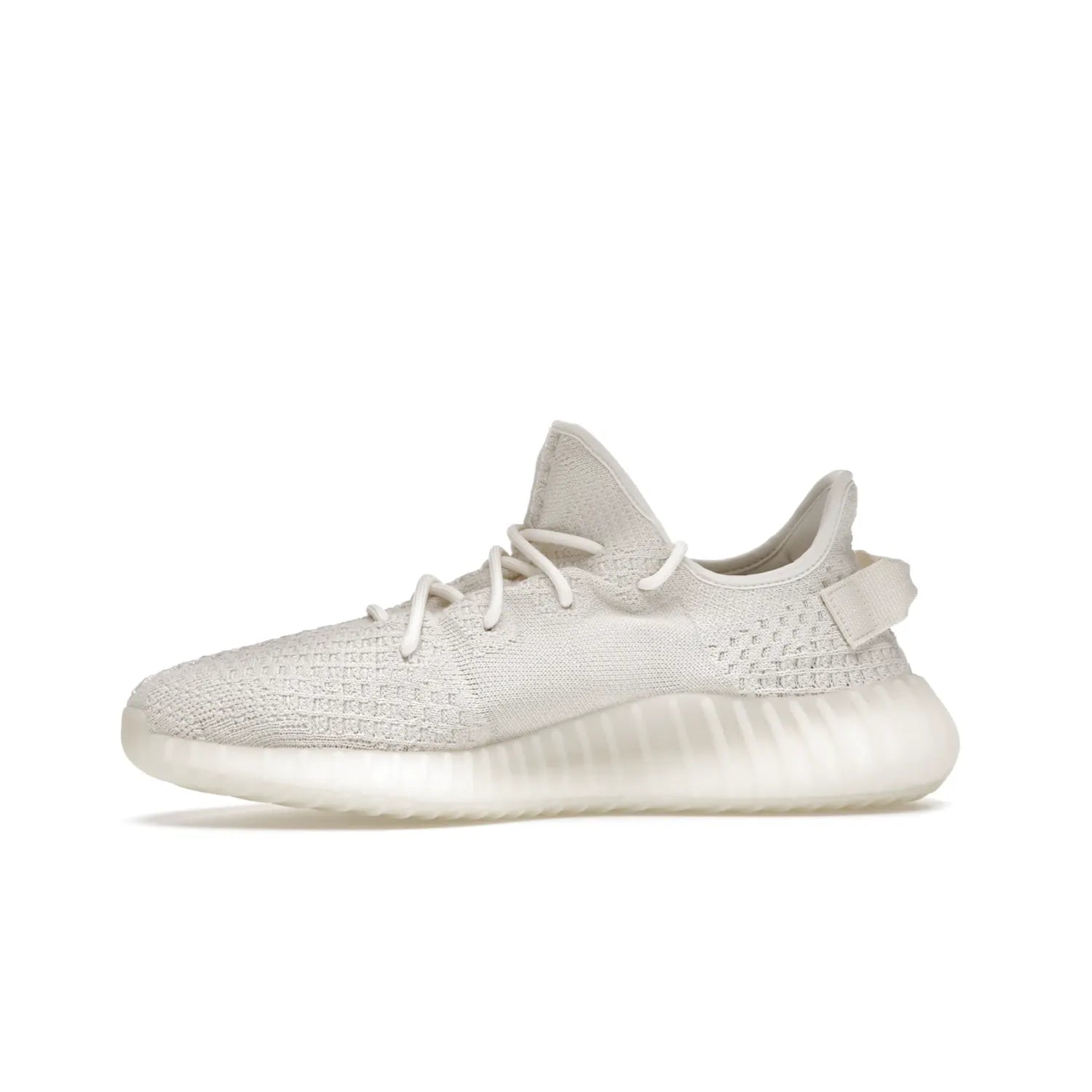 adidas Yeezy Boost 350 V2 Bone - Image 18 - Only at www.BallersClubKickz.com - Grab the stylish and comfortable adidas Yeezy Boost 350 V2 Bone in March 2022. This sneaker features a triple white Primeknit upper, mesh side stripes and canvas heel tabs, sitting atop a semi-translucent sole with Boost technology. Sure to keep your feet comfortable and stylish!