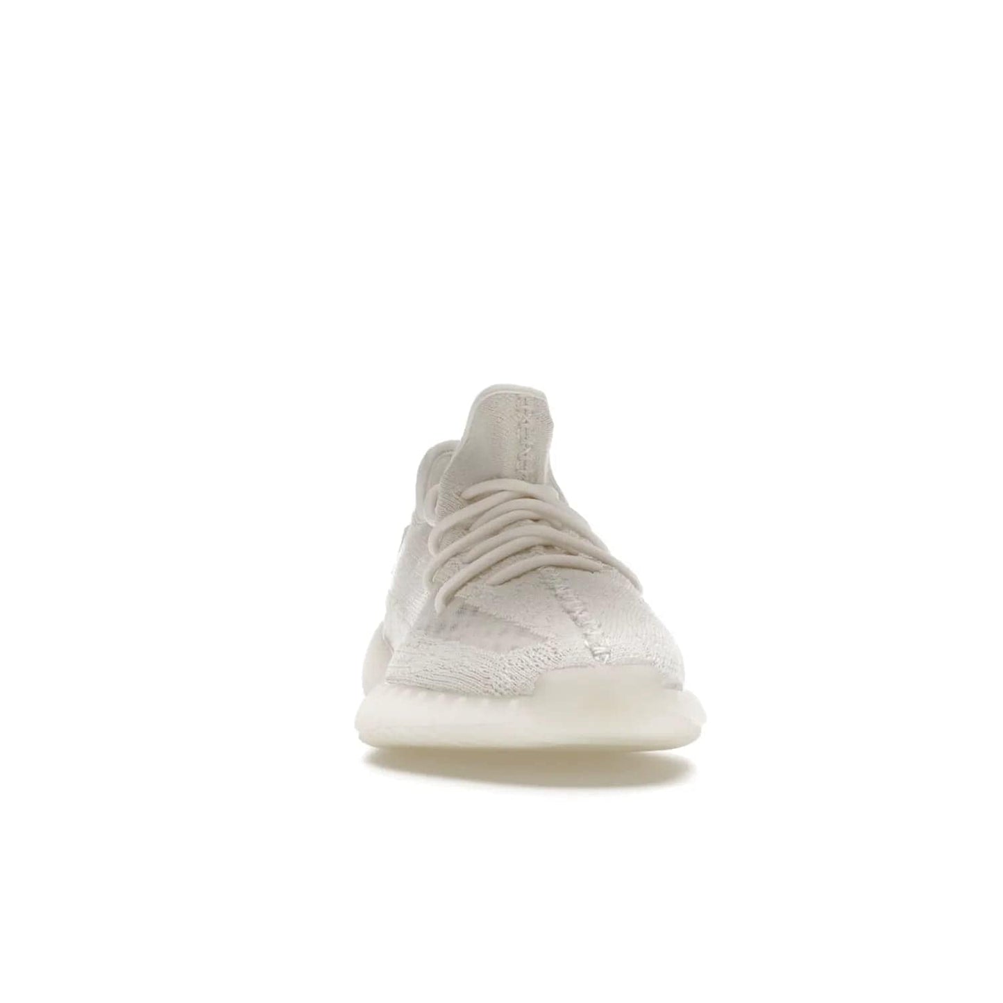 adidas Yeezy Boost 350 V2 Bone - Image 9 - Only at www.BallersClubKickz.com - Grab the stylish and comfortable adidas Yeezy Boost 350 V2 Bone in March 2022. This sneaker features a triple white Primeknit upper, mesh side stripes and canvas heel tabs, sitting atop a semi-translucent sole with Boost technology. Sure to keep your feet comfortable and stylish!
