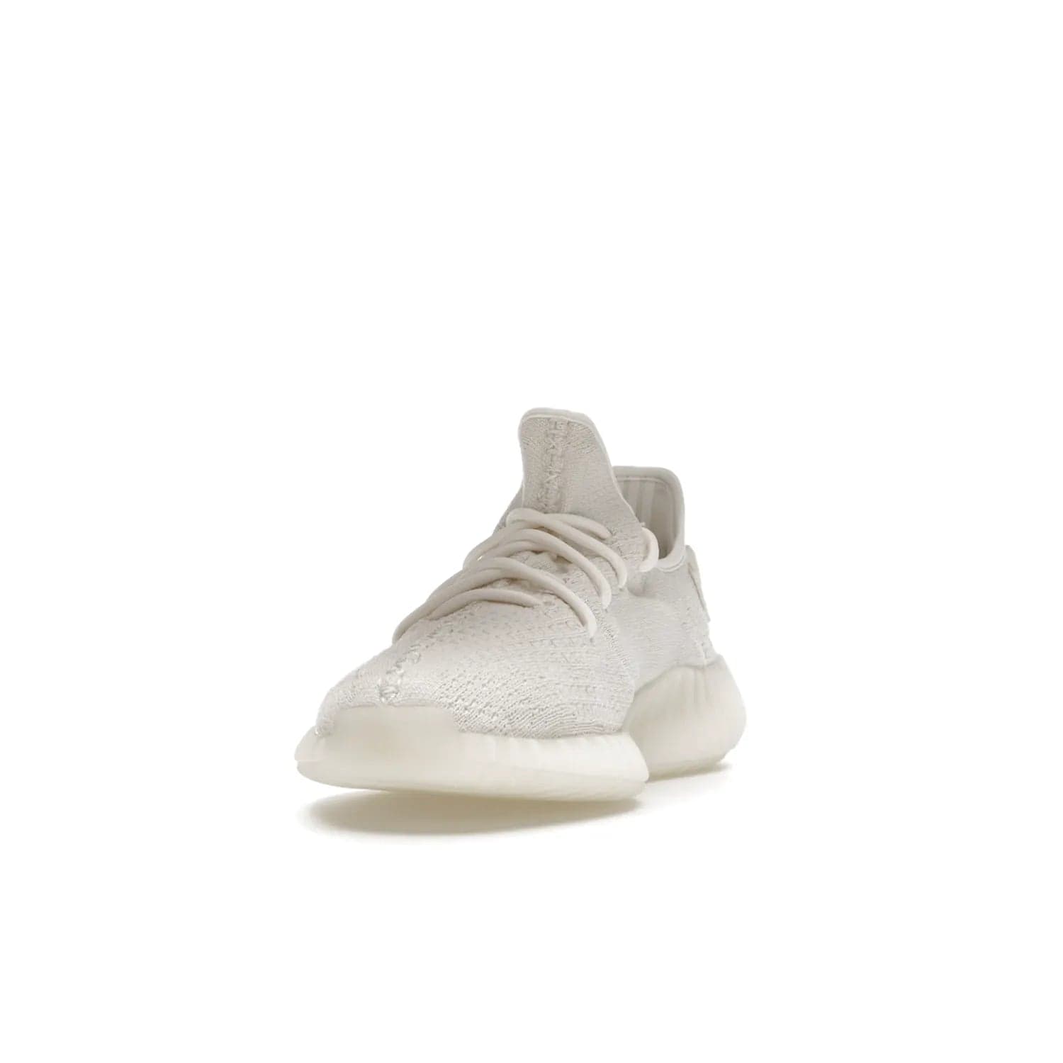 adidas Yeezy Boost 350 V2 Bone - Image 12 - Only at www.BallersClubKickz.com - Grab the stylish and comfortable adidas Yeezy Boost 350 V2 Bone in March 2022. This sneaker features a triple white Primeknit upper, mesh side stripes and canvas heel tabs, sitting atop a semi-translucent sole with Boost technology. Sure to keep your feet comfortable and stylish!